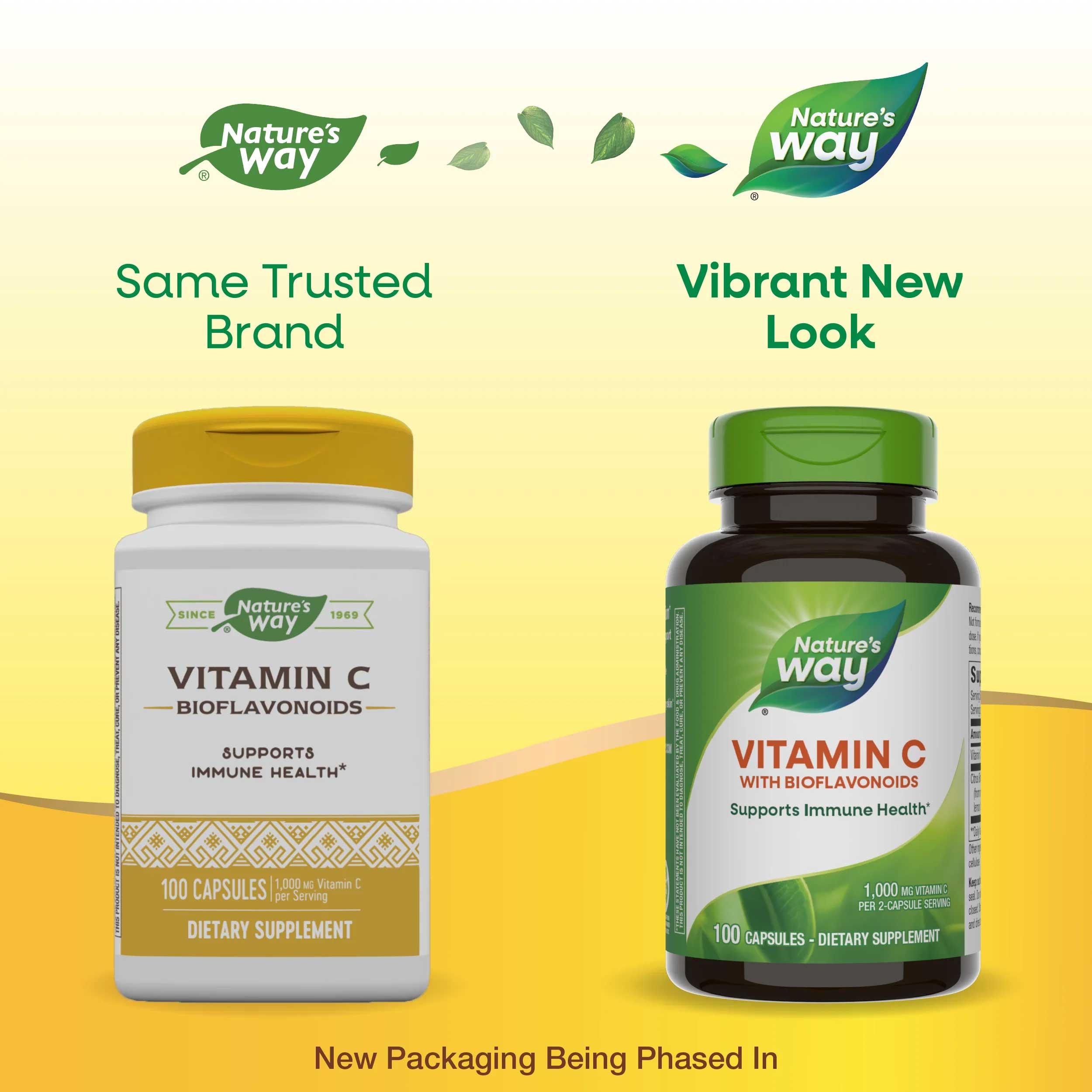 Nature's Way Vitamin C with Bioflavonoids New Look