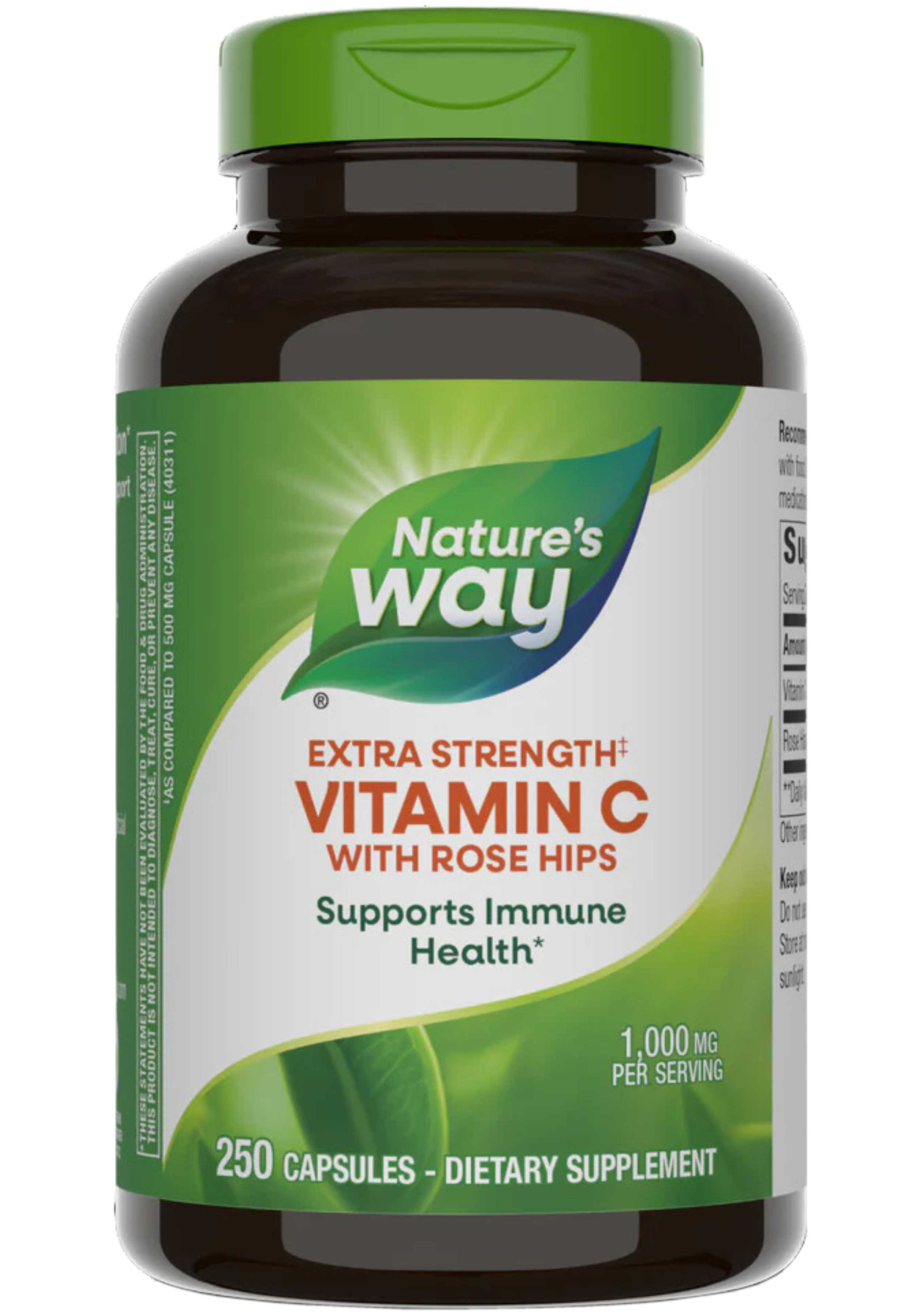 Nature's Way Vitamin C with Rose Hips Extra Strength