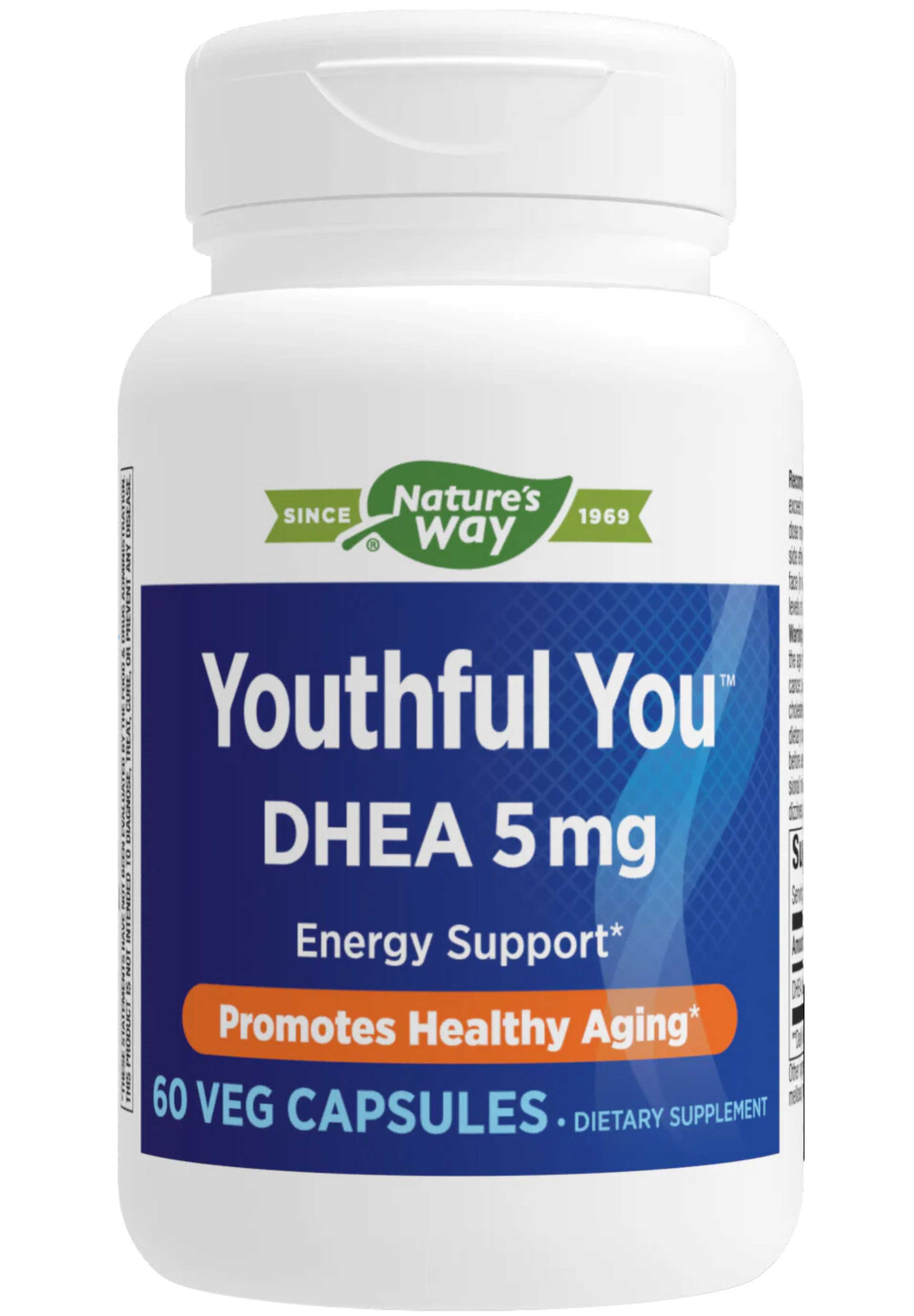 Nature's Way Youthful You DHEA 5 mg (Formerly Enzymatic Therapy Youthful You DHEA 5 mg)