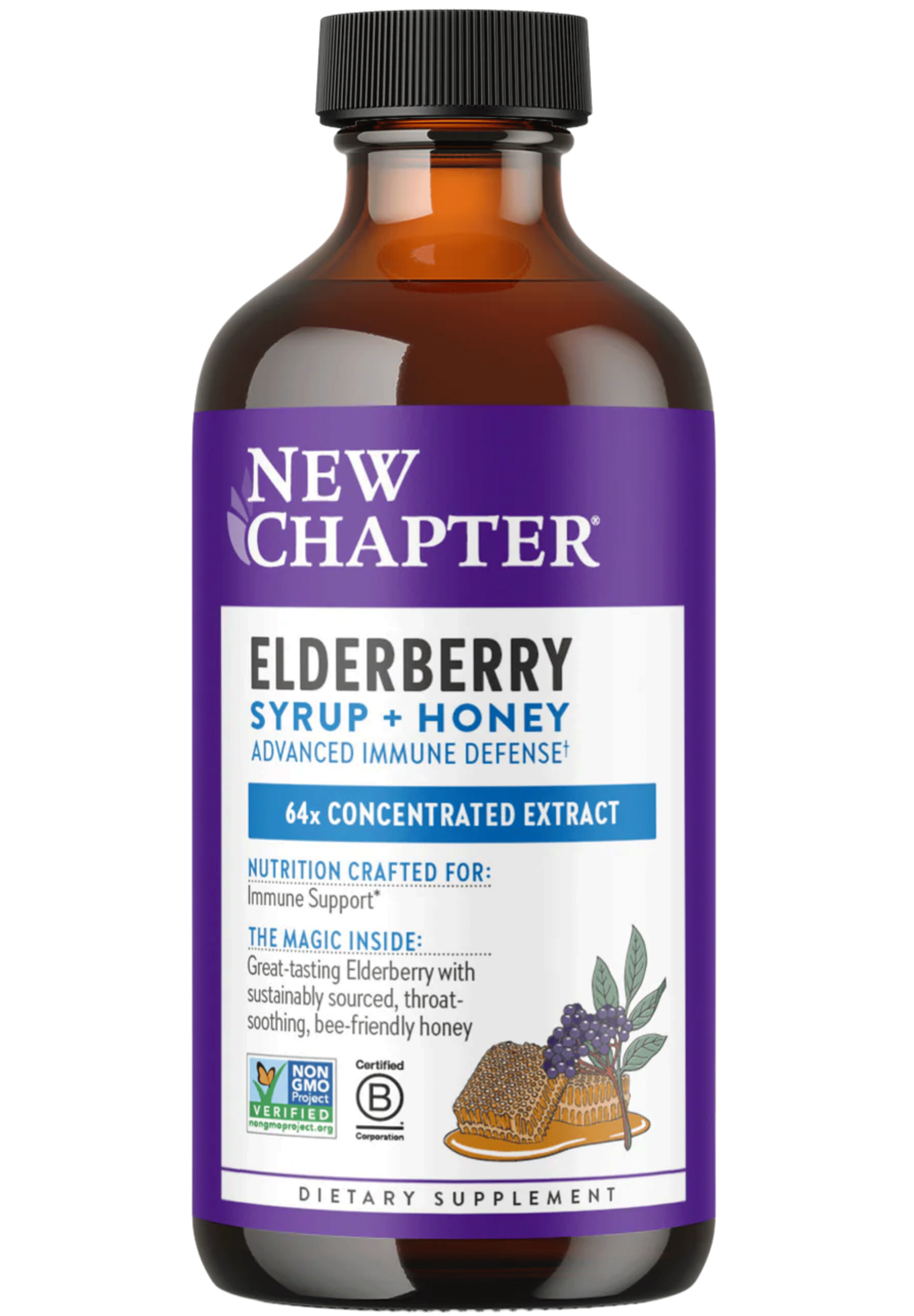 New Chapter Elderberry Syrup + Honey