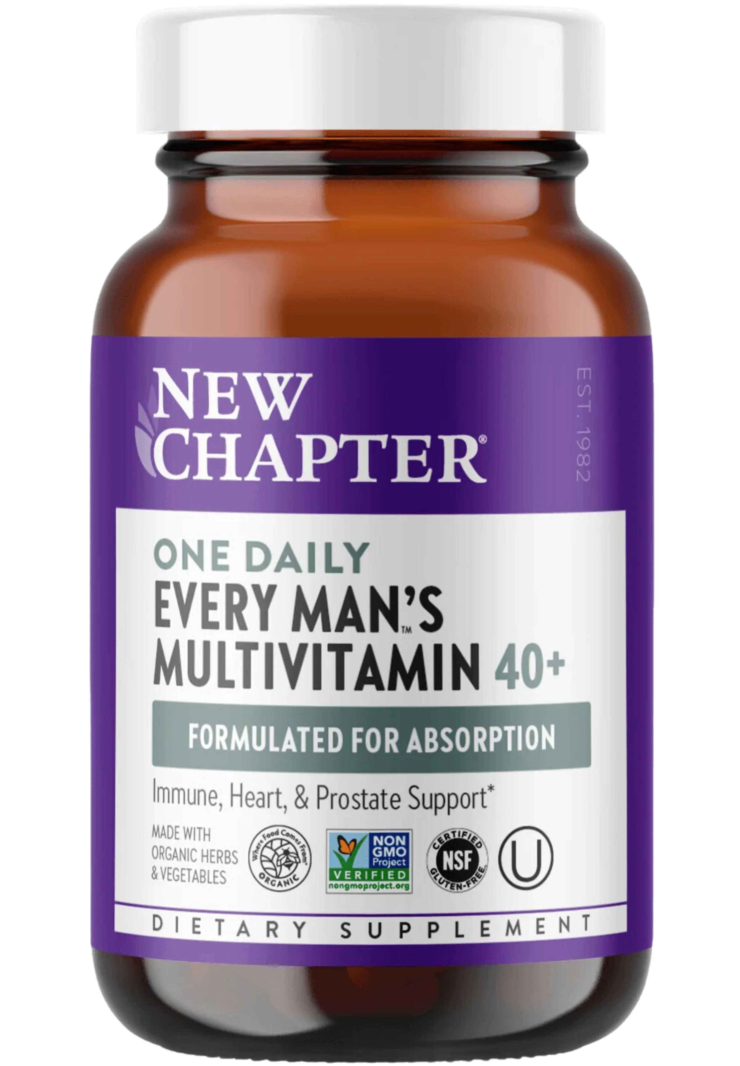 New Chapter Every Man's One Daily 40+ Multivitamin
