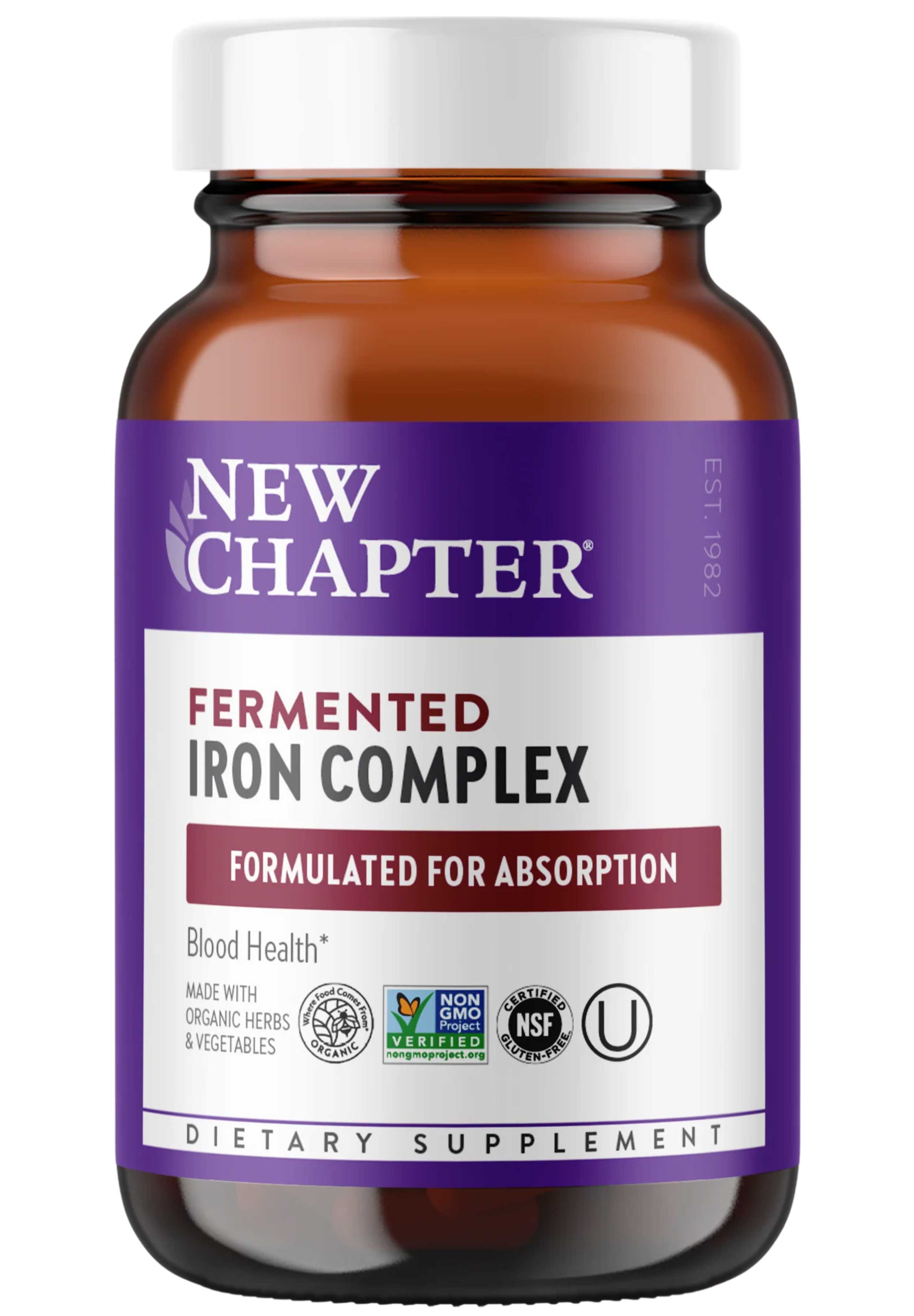 New Chapter Fermented Iron Complex