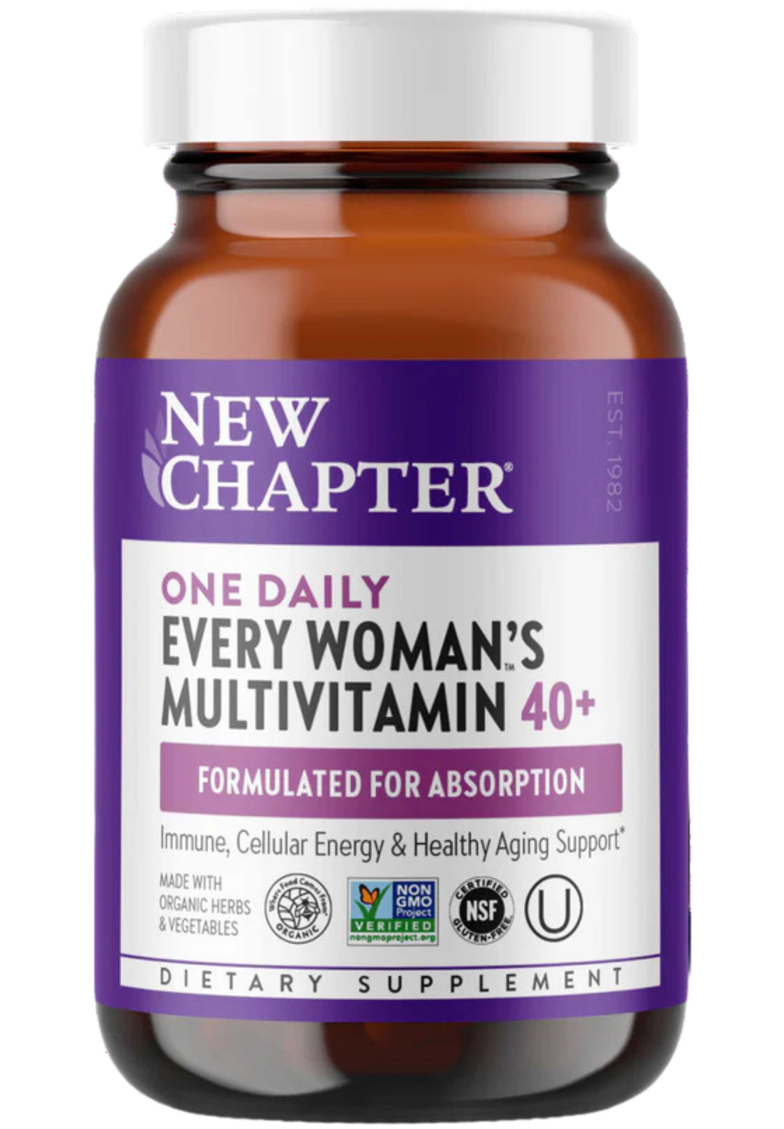 New Chapter One Daily Every Woman's Multivitamin 40+