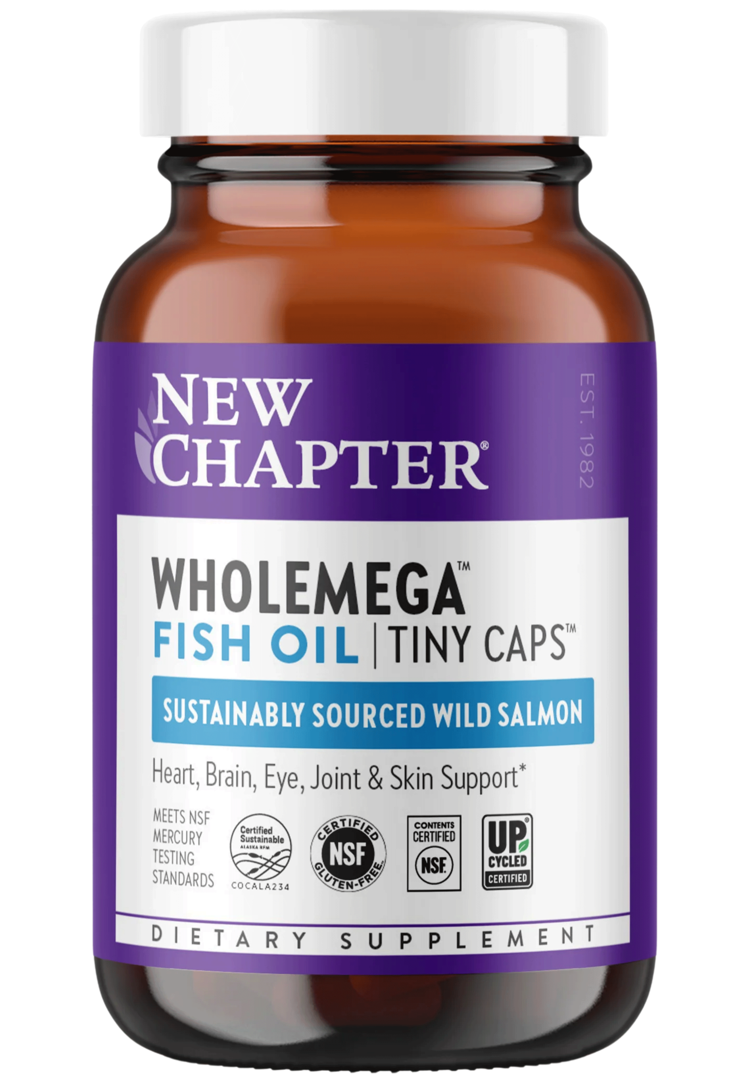 New Chapter Wholemega Fish Oil Tiny Caps
