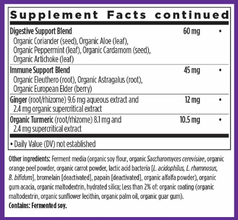 New Chapter Women’s Advanced Multi 40+ Ingredients