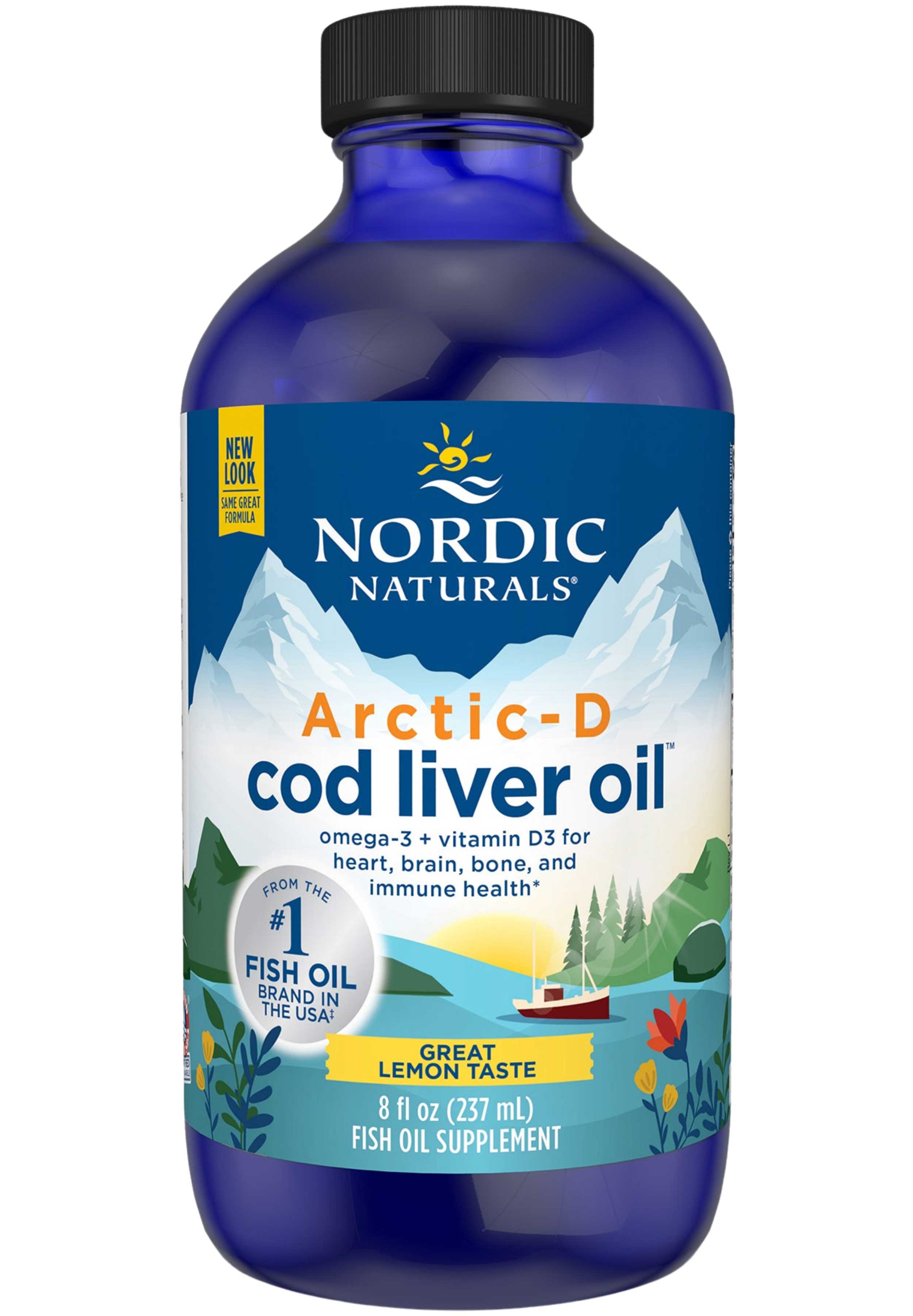 Nordic Naturals Arctic-D Cod Liver Oil