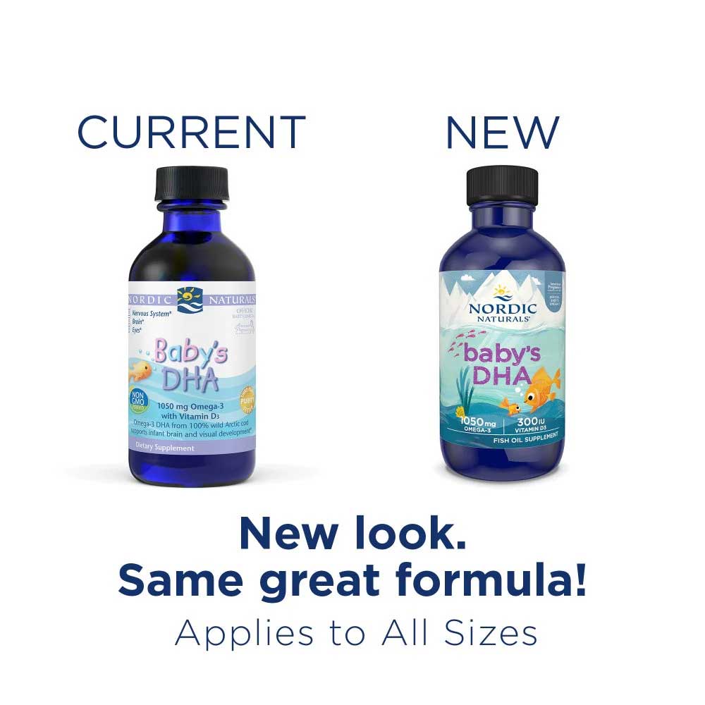 Nordic Naturals Baby's DHA (Formerly DHA Infant) New Look