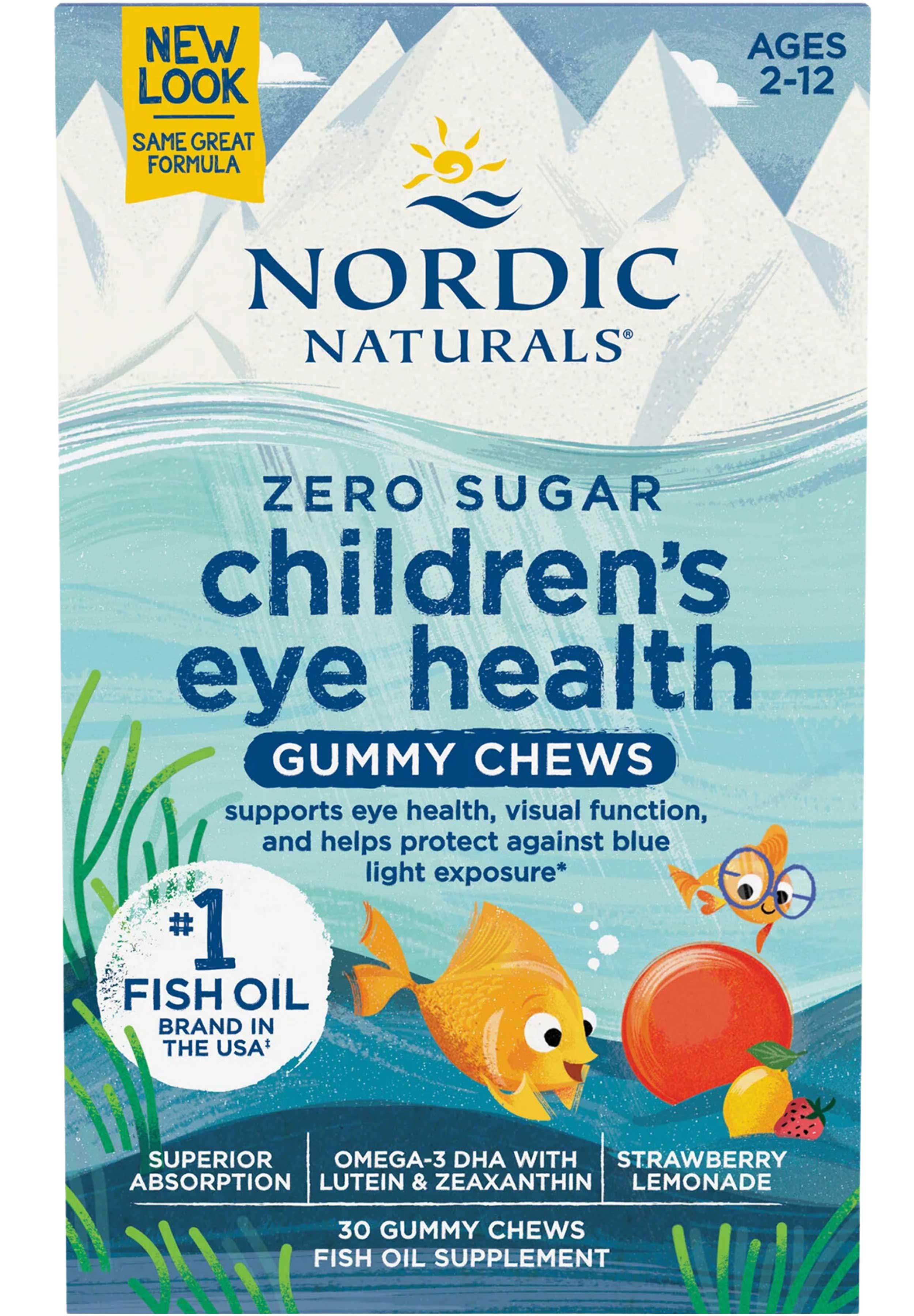 Nordic Naturals Children’s Eye Health (Zero Sugar)