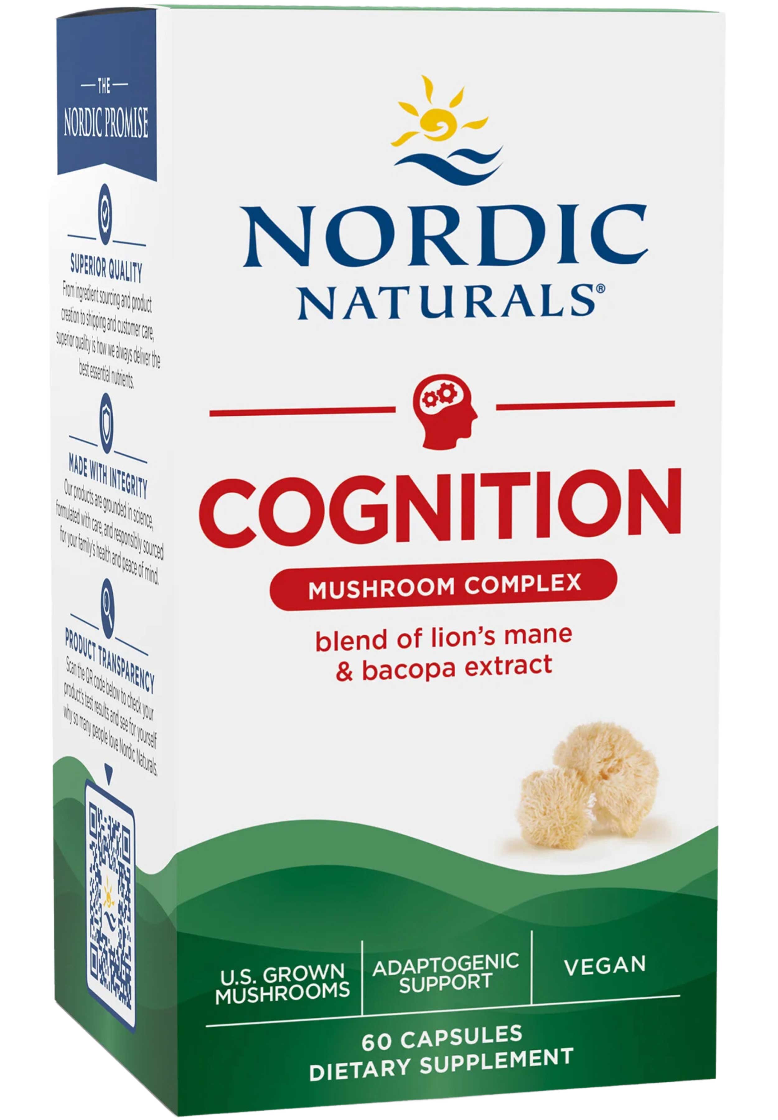 Nordic Naturals Cognition Mushroom Complex
