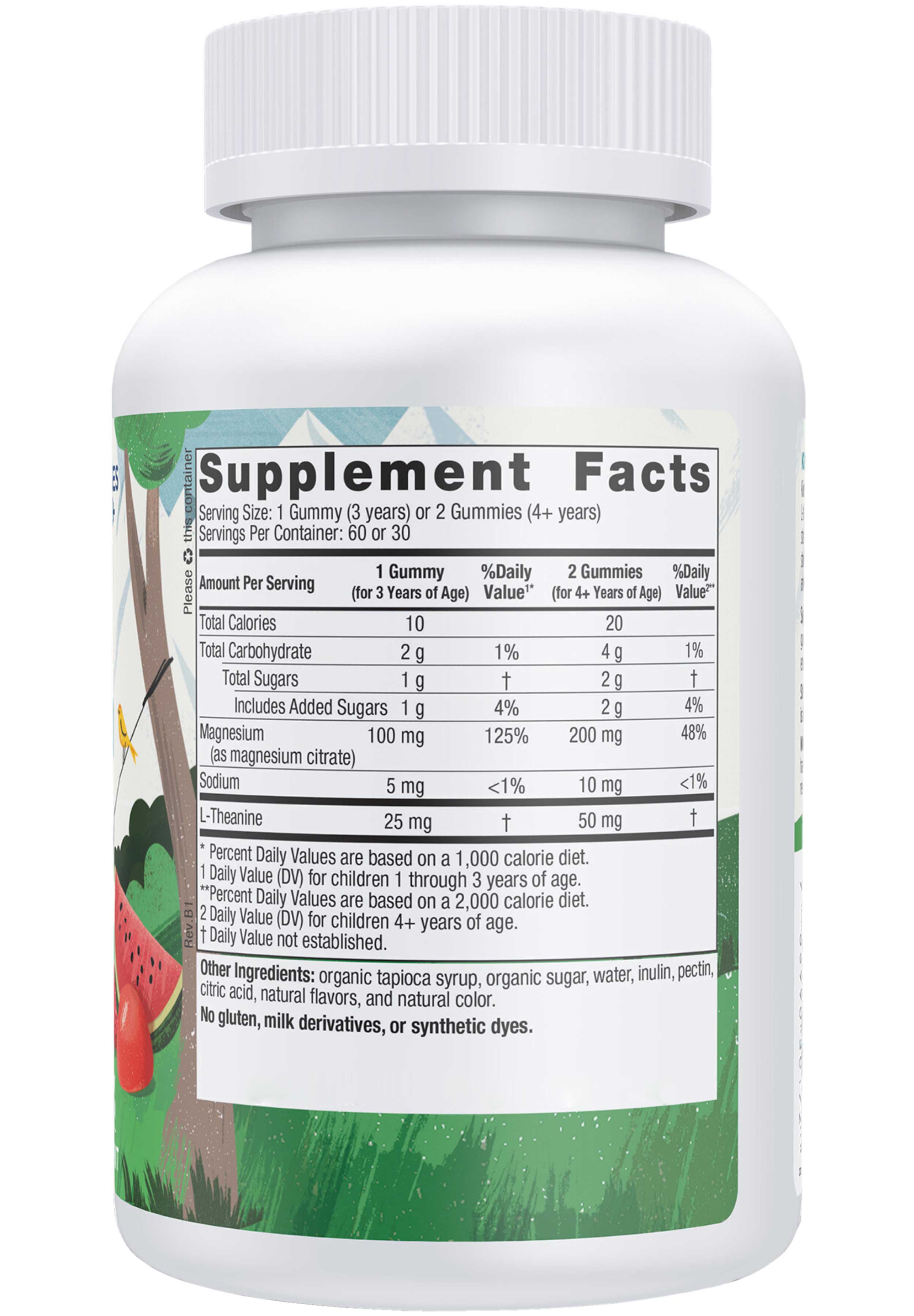 Nordic Naturals Kids Calm Gummies Ingredients