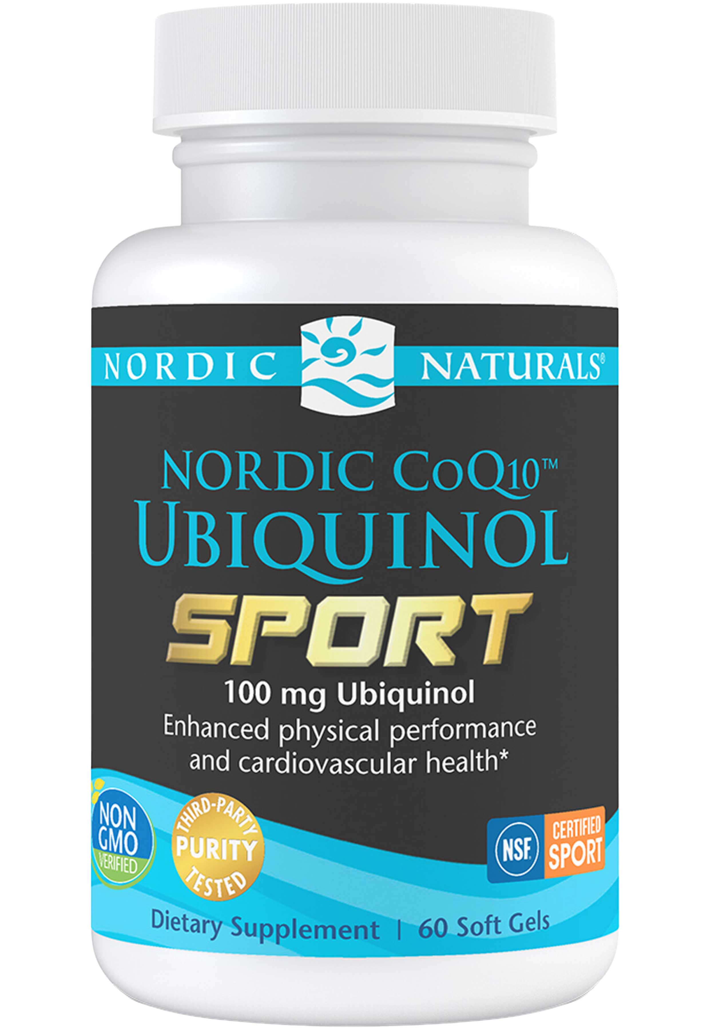 Nordic Naturals Nordic CoQ10 Ubiquinol Sport