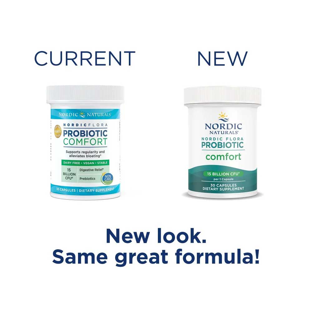 Nordic Naturals Nordic Flora Probiotic Comfort New Look