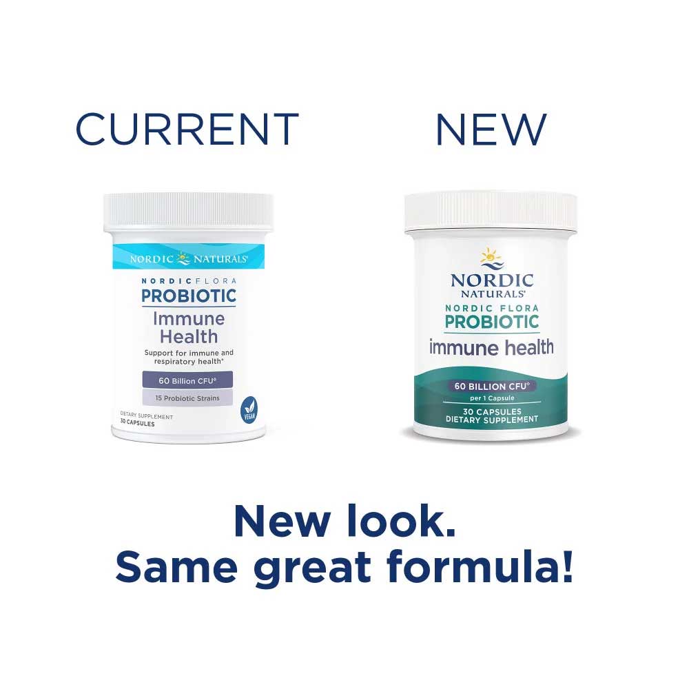 Nordic Naturals Nordic Flora Probiotic Immune Health New Look