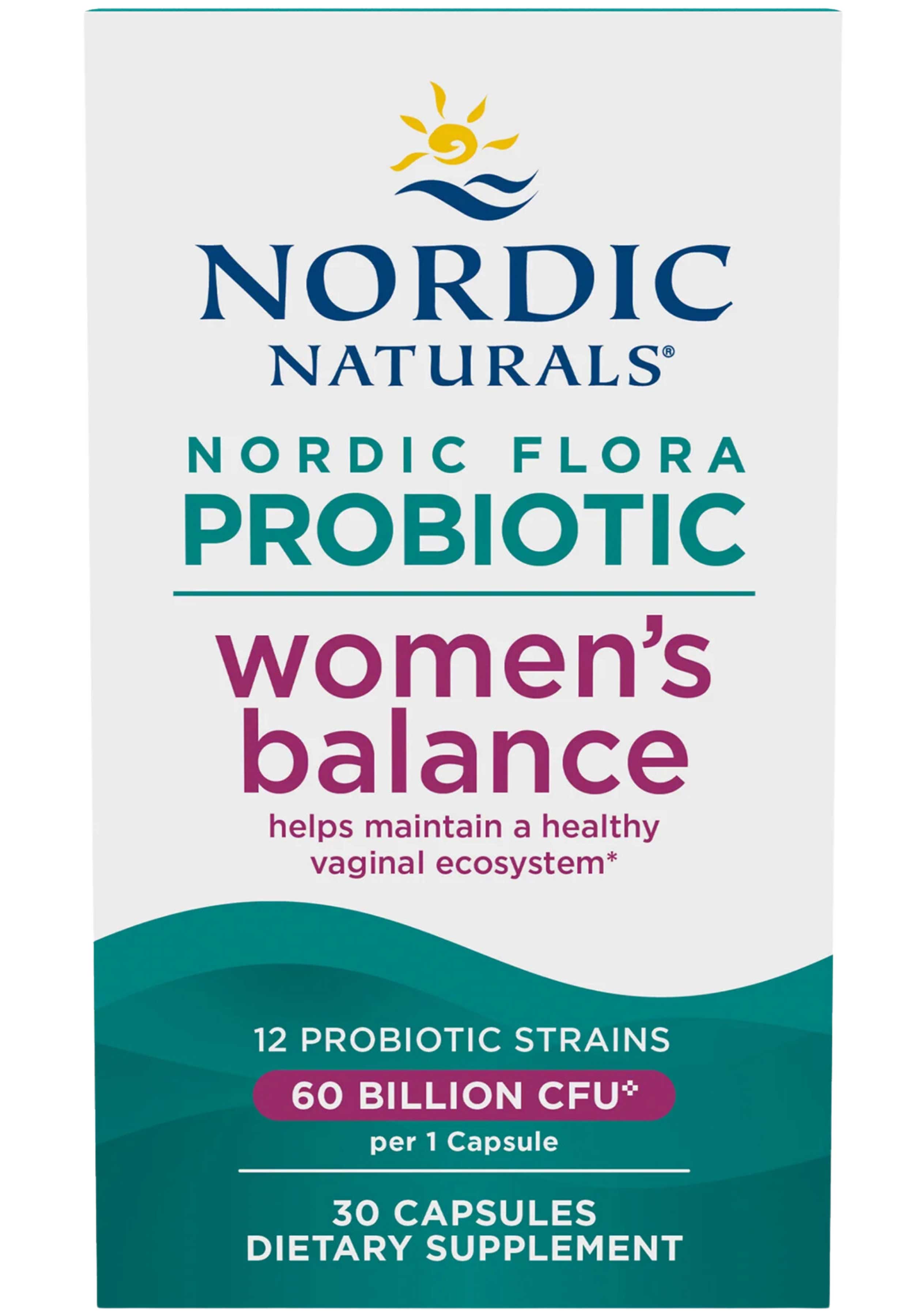 Nordic Naturals Nordic Flora Probiotic Women’s Balance