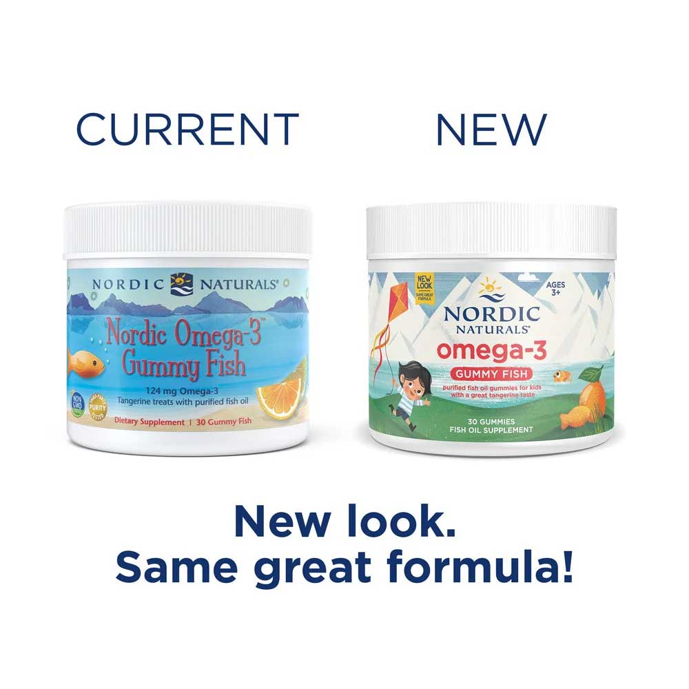Nordic Naturals Nordic Omega-3 Gummy Fish New Look