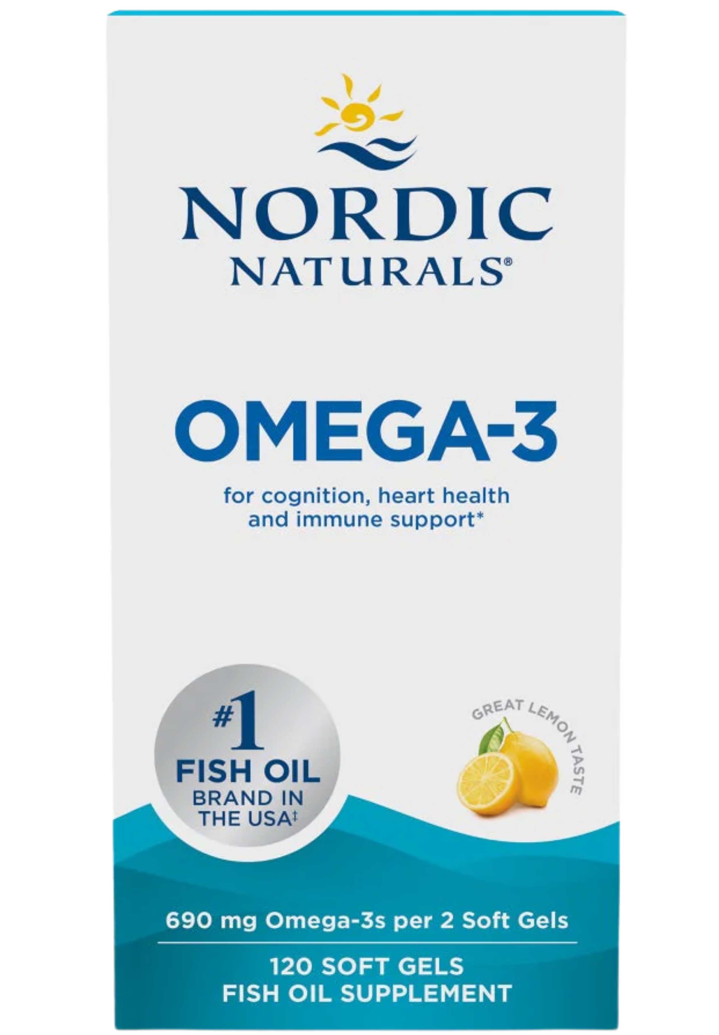 Nordic Naturals Omega-3 Softgels