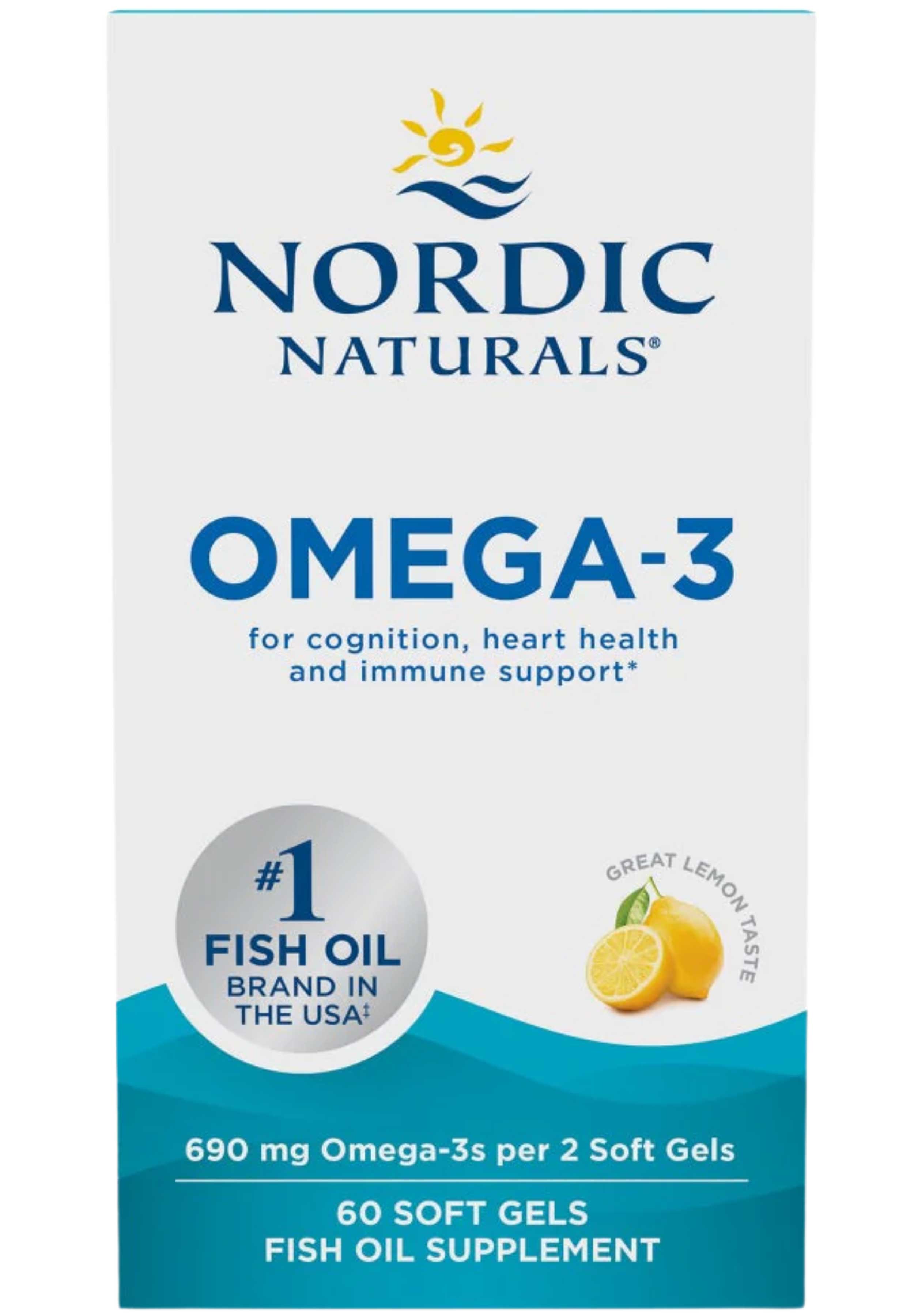 Nordic Naturals Omega-3 Softgels