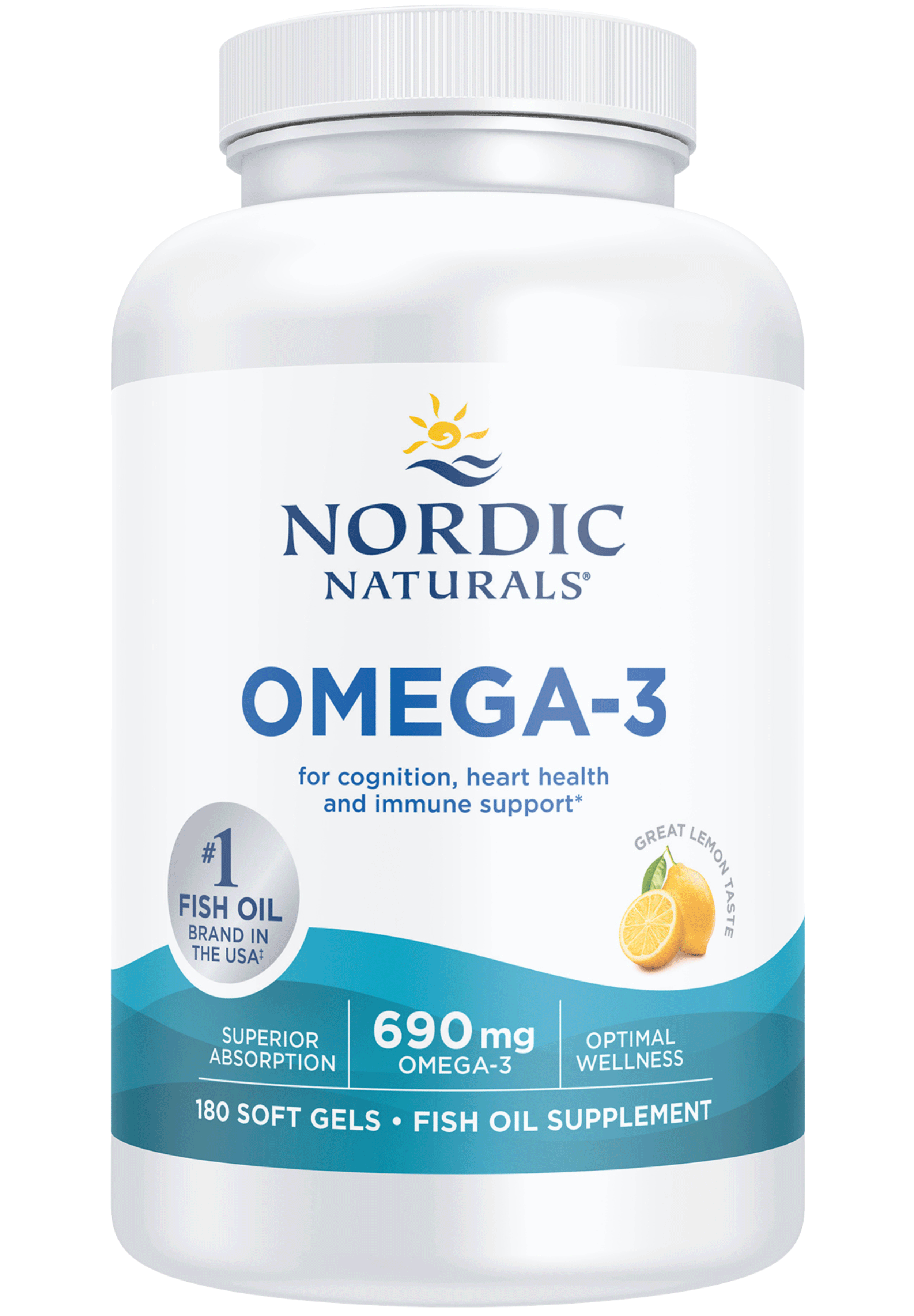 Nordic Naturals Omega-3 Softgels (Nordic Naturals Arctic Omega)