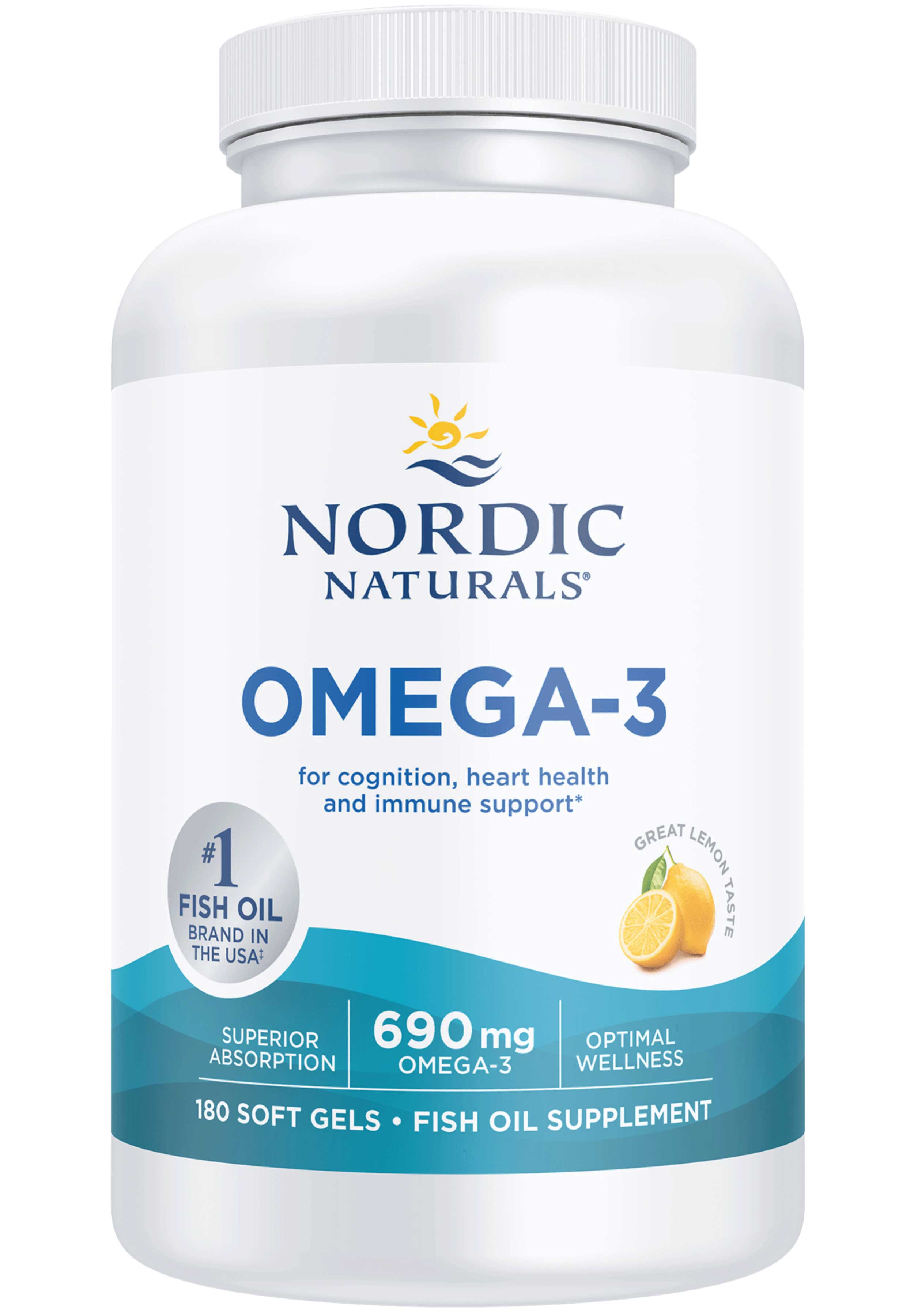 Nordic Naturals Omega-3 Softgels (Nordic Naturals Arctic Omega)