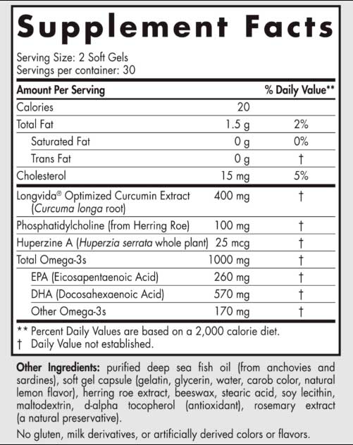 Nordic Naturals ProDHA Memory Ingredients