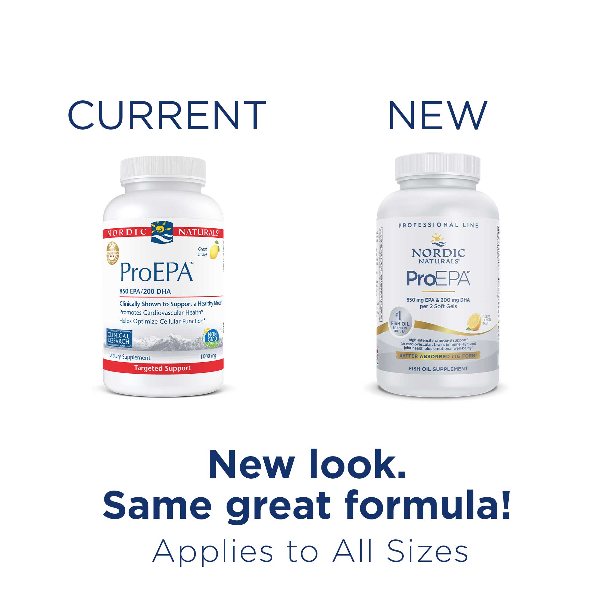 Nordic Naturals ProEPA New Look