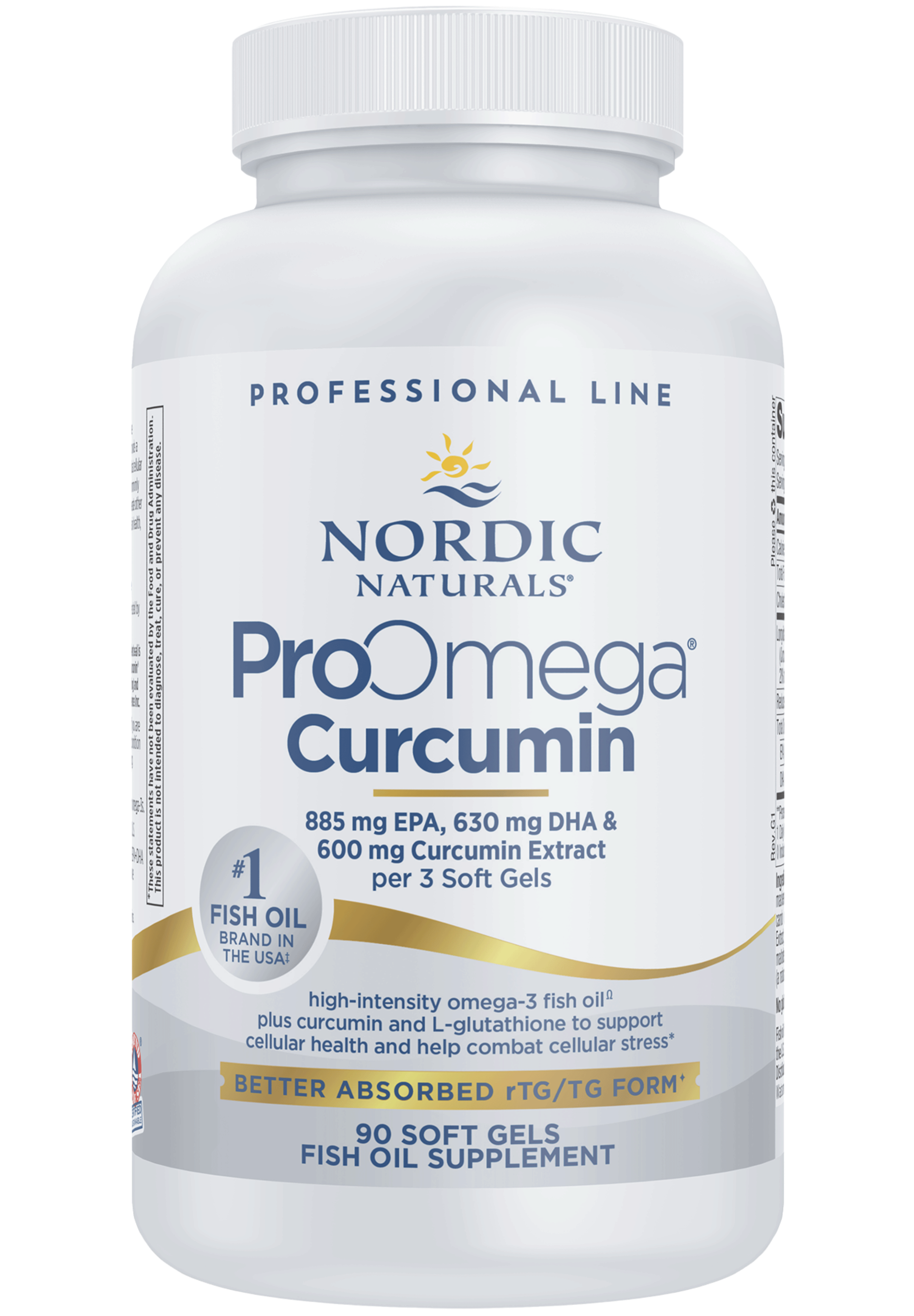 Nordic Naturals ProOmega Curcumin (Formerly ProOmega CRP)
