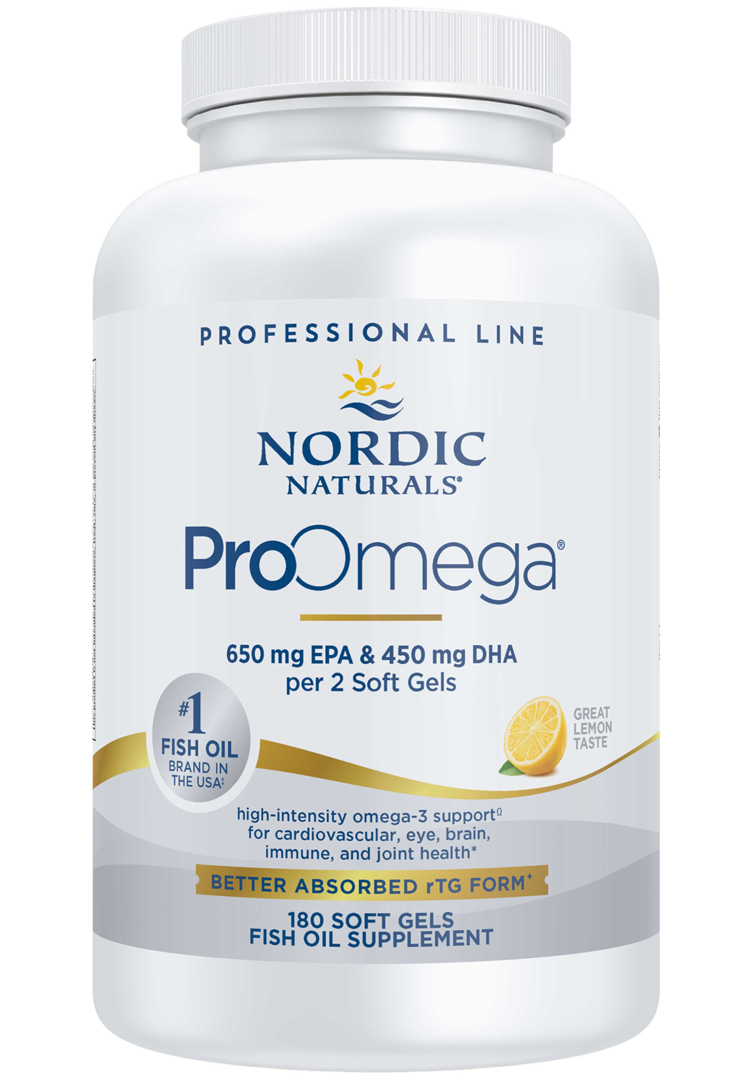 Nordic Naturals ProOmega Lemon