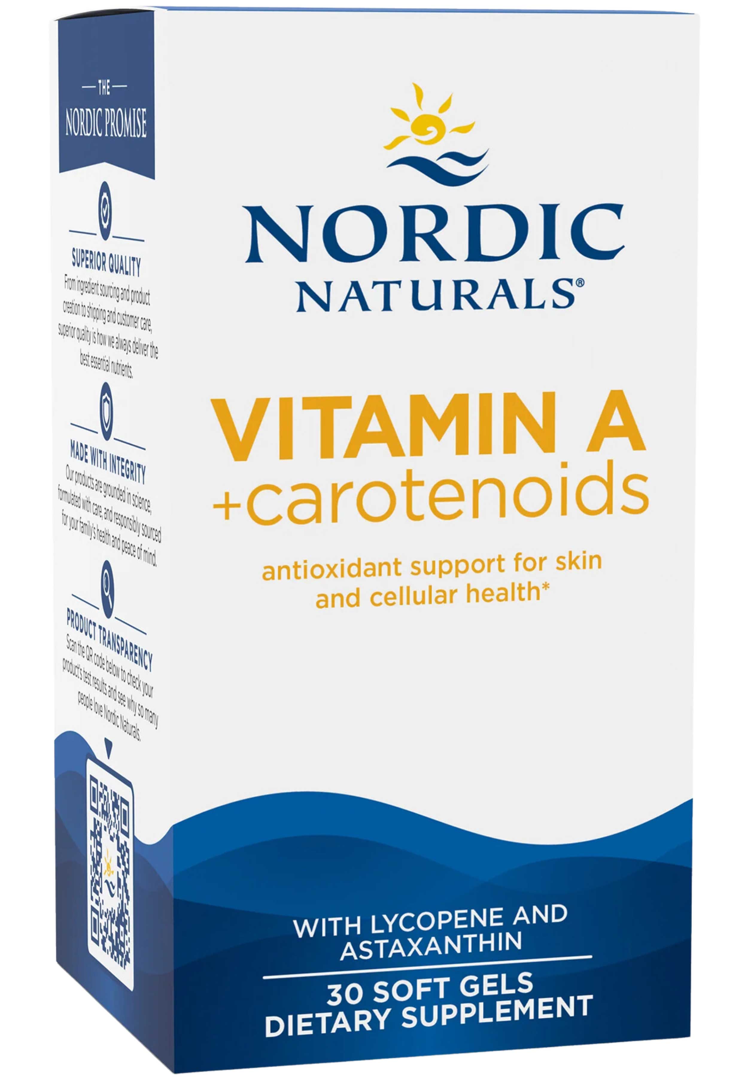 Nordic Naturals Vitamin A +Carotenoids