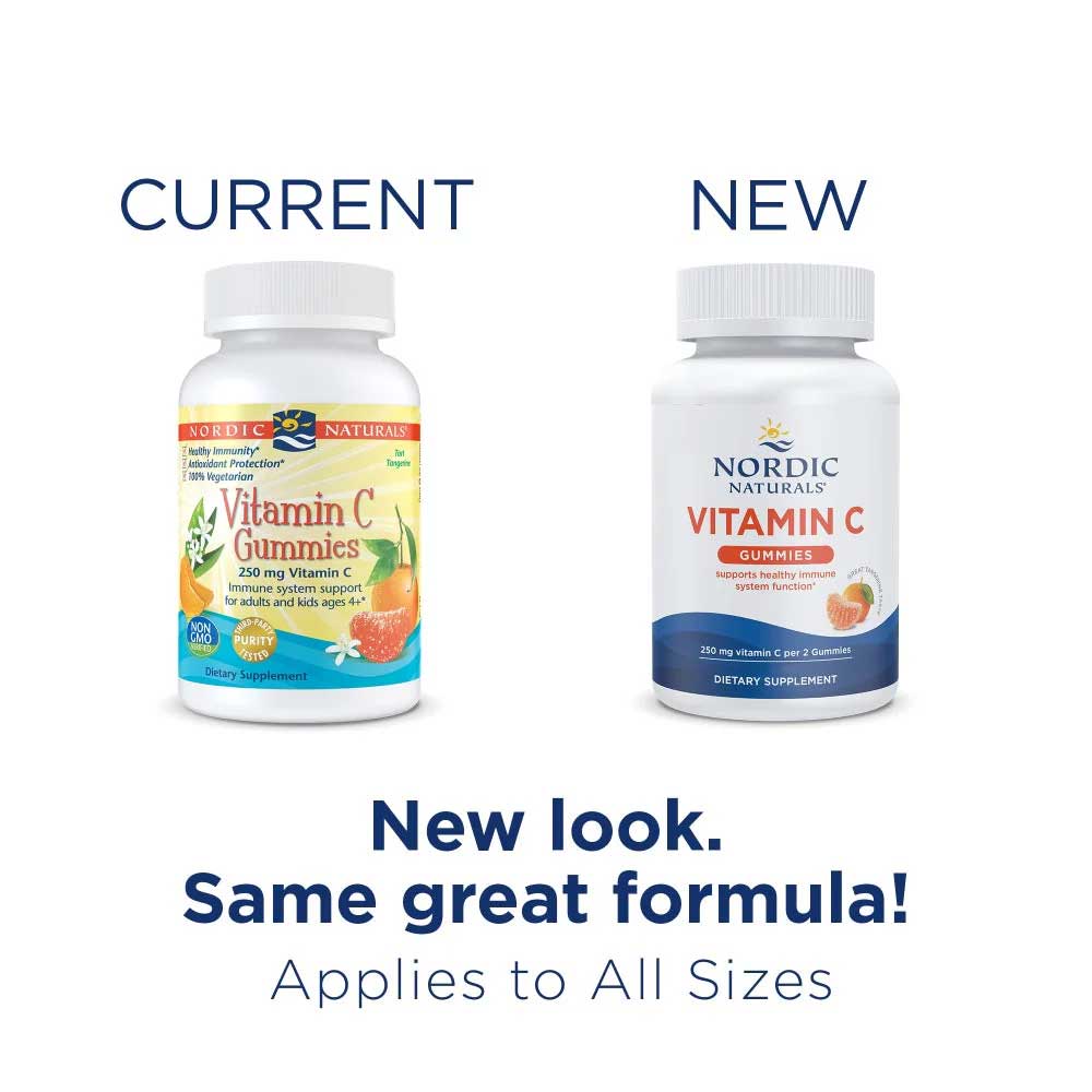 Nordic Naturals Vitamin C Gummies New Look