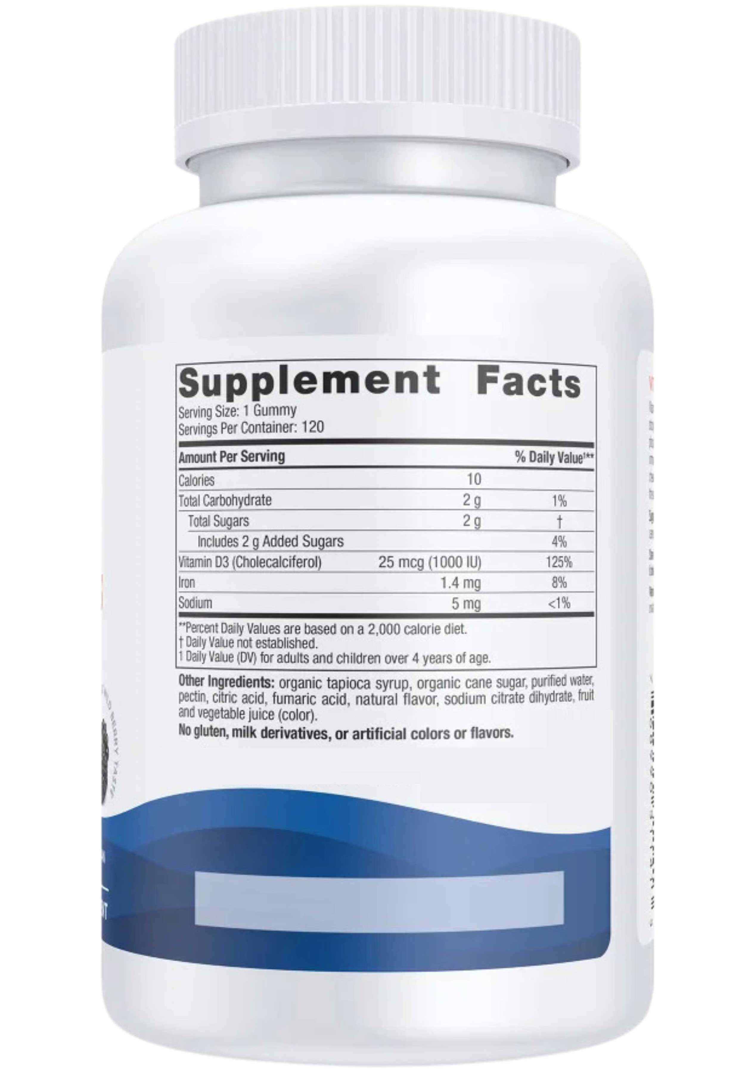 Nordic Naturals Vitamin D3 Gummies Ingredients