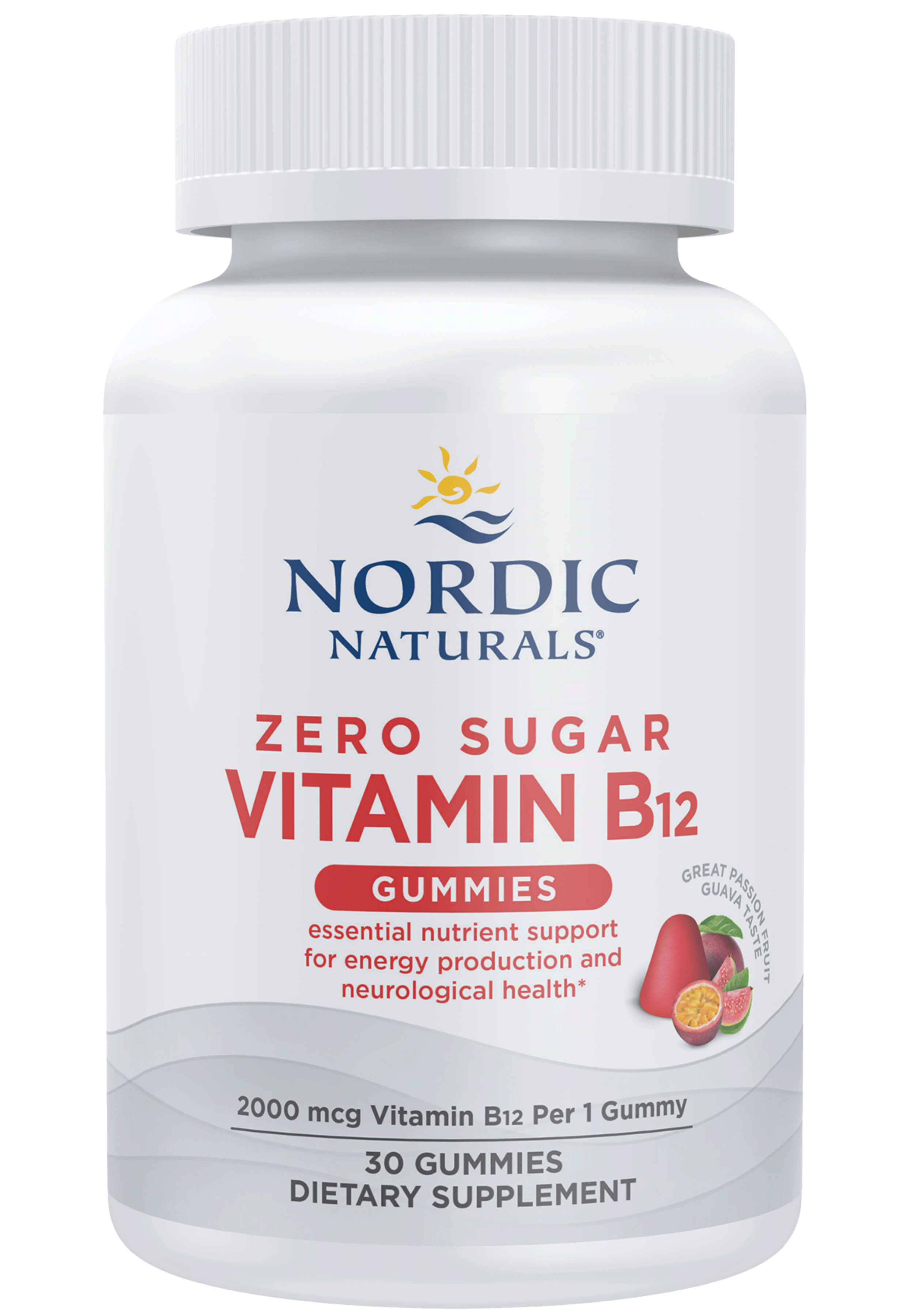 Nordic Naturals Zero Sugar Vitamin B12 Gummies