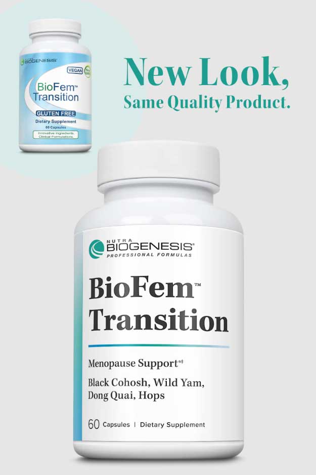 Nutra BioGenesis BioFem Transition New Look