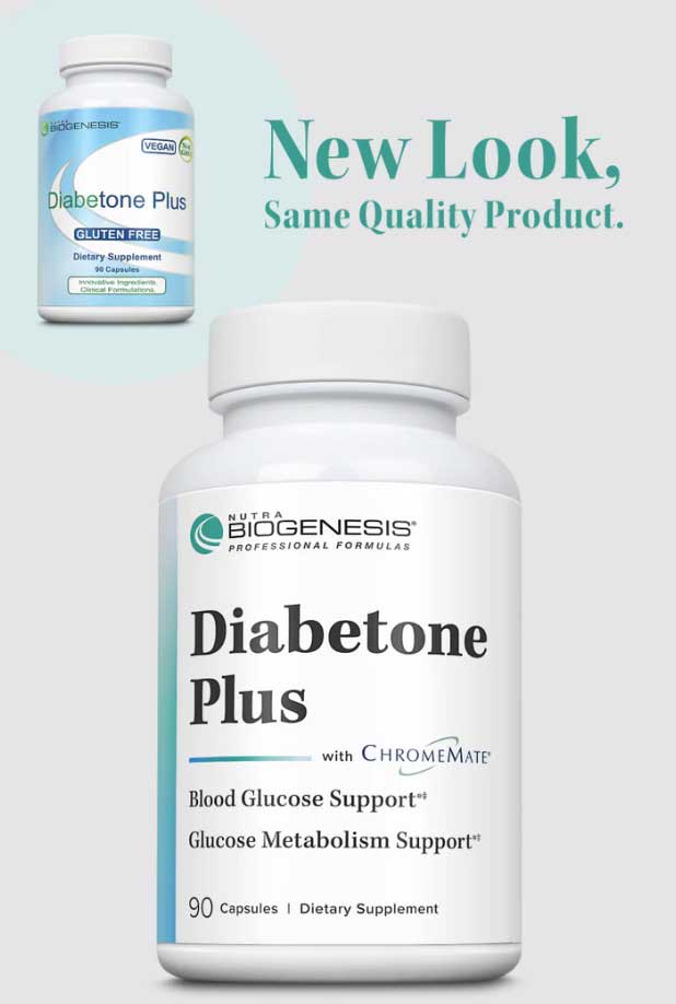 Nutra BioGenesis Diabetone Plus New Look