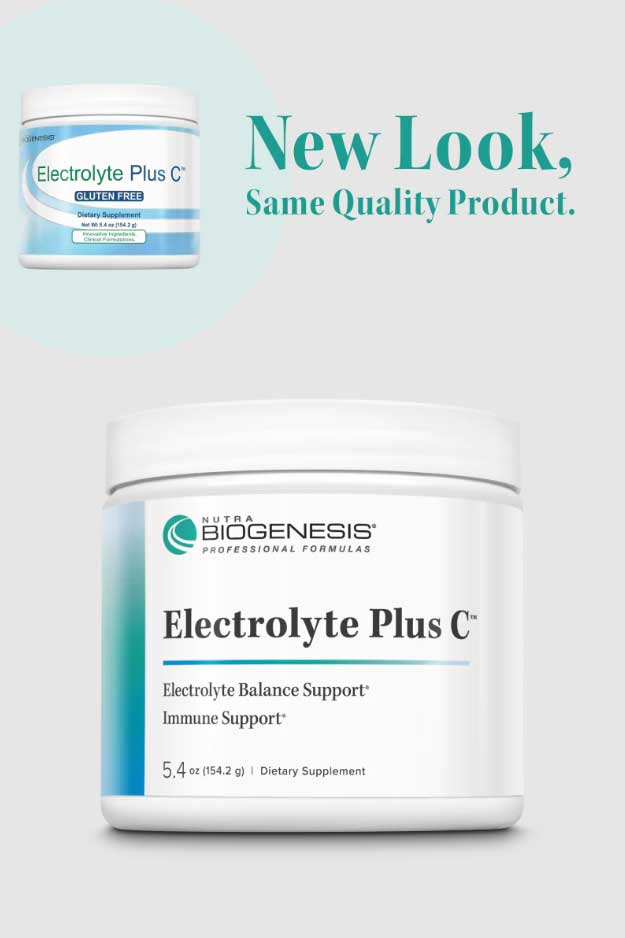 Nutra BioGenesis Electrolyte Plus C New Look