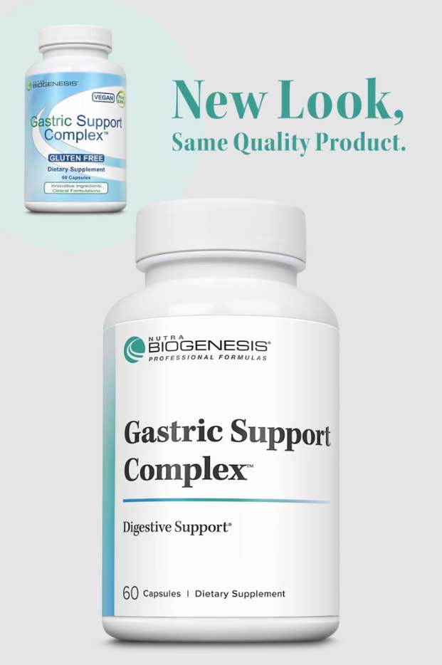 Nutra BioGenesis Gastric Support Complex (Formerly Gastric Repair Complex) New Look