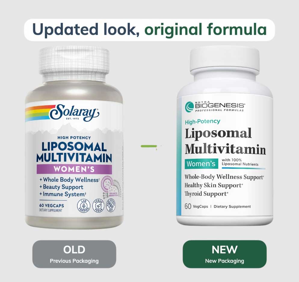 Nutra BioGenesis Liposomal Multivitamin Women's (Formerly Solaray Liposomal MultiVitamin Women's)