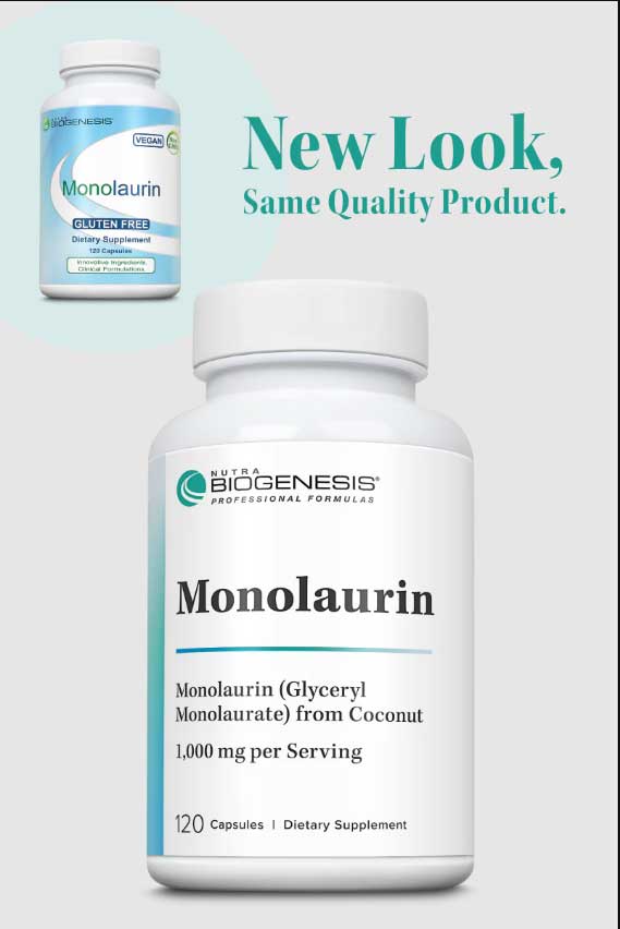 Nutra BioGenesis Monolaurin New Look