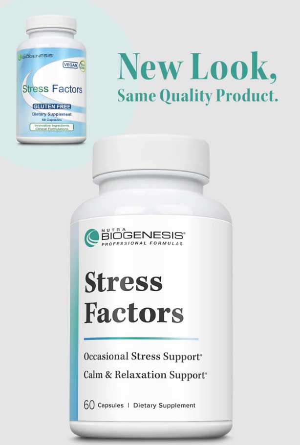 Nutra BioGenesis Stress Factors New Look