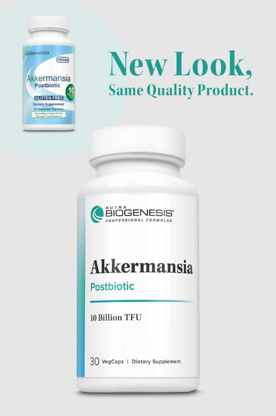 Nutra BioGenesis Akkermansia Postbiotic New Look