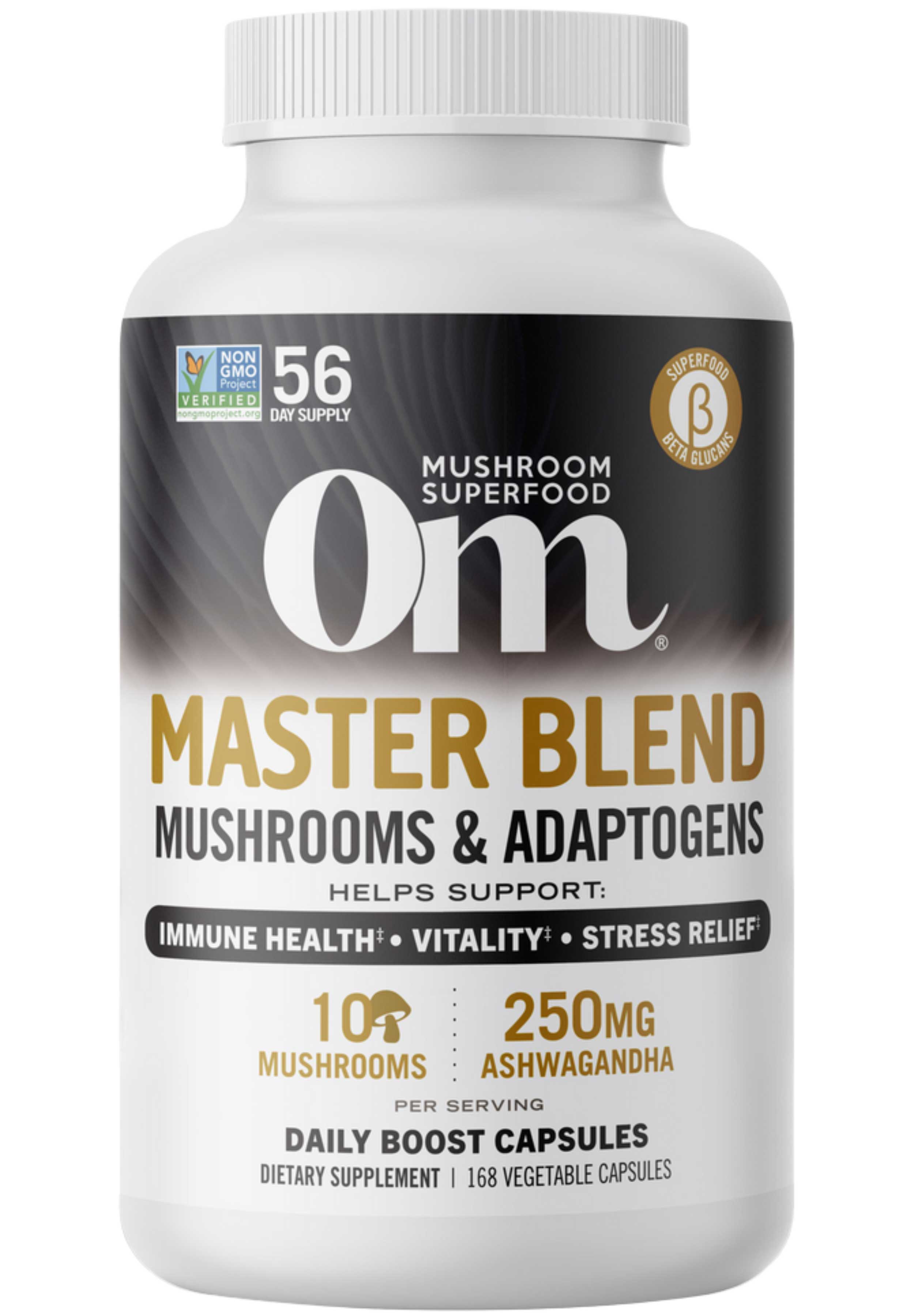 Om Mushroom Superfood Master Blend Capsules