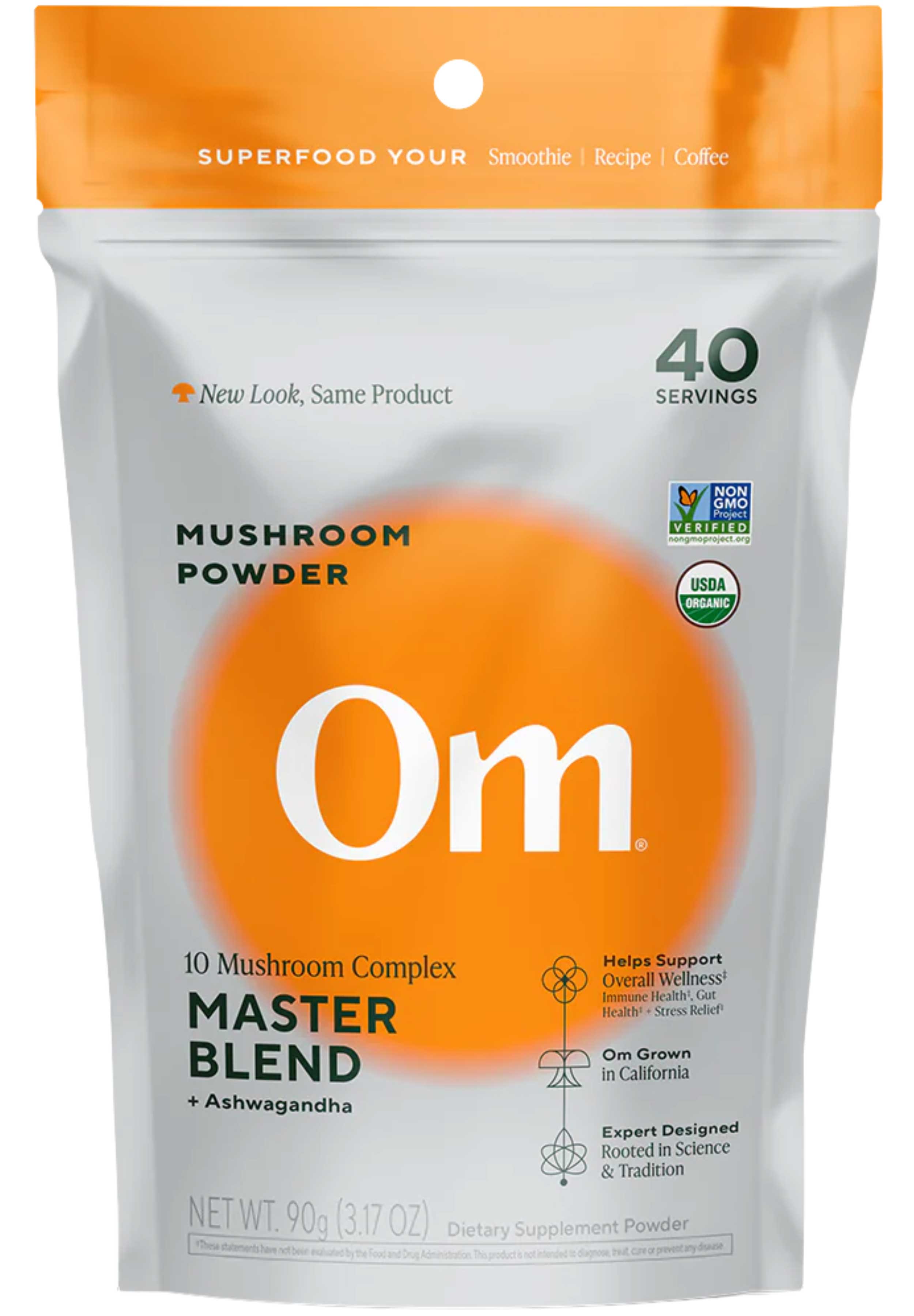 Om Mushroom Superfood Master Blend Powder