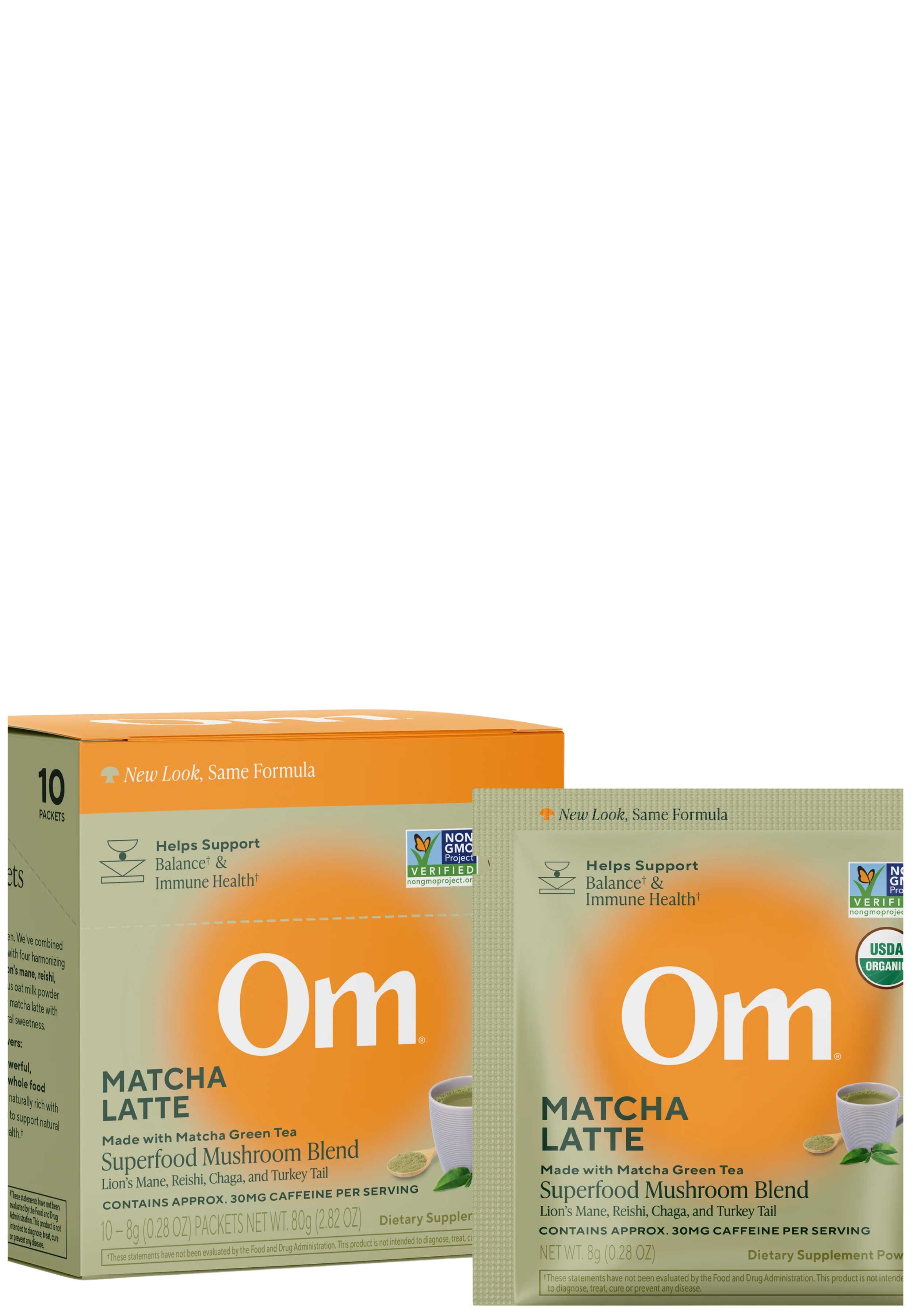Om Mushroom Superfood Matcha Latte Blend