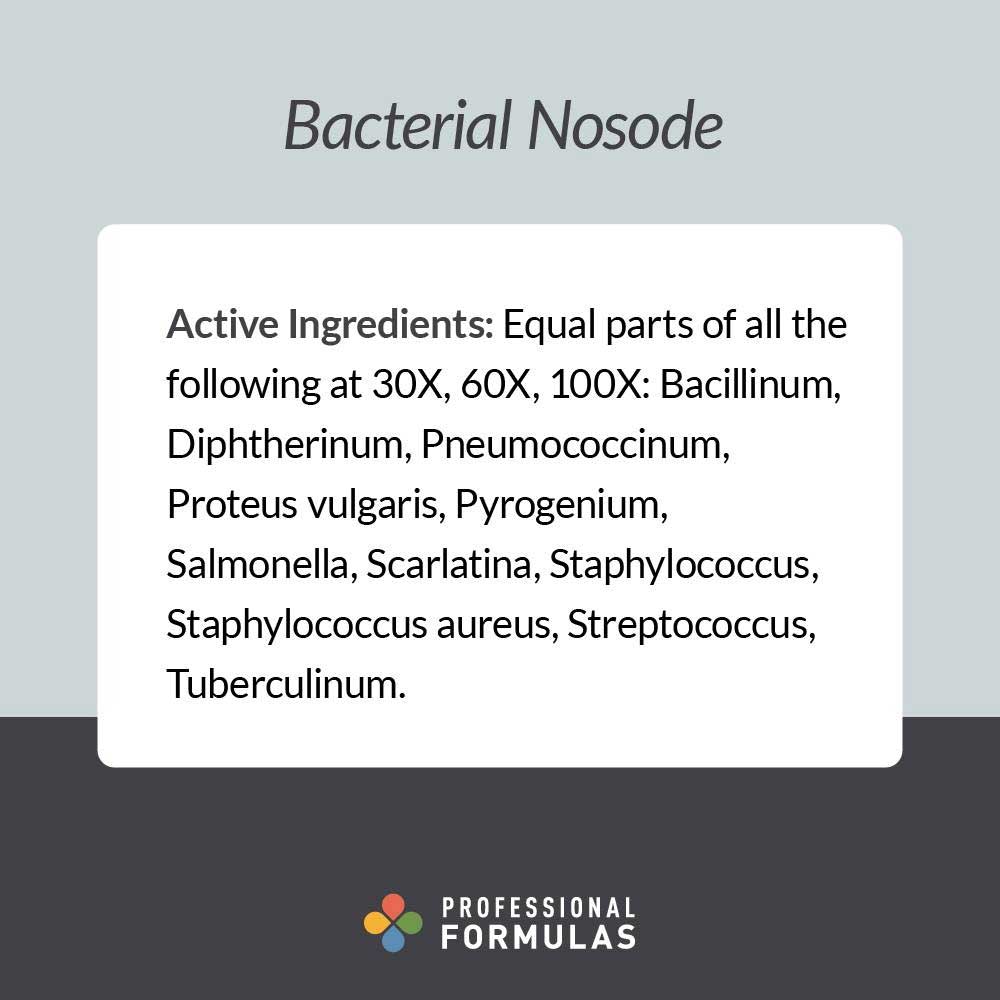 Professional Formulas Bacterial Nosode Ingredients