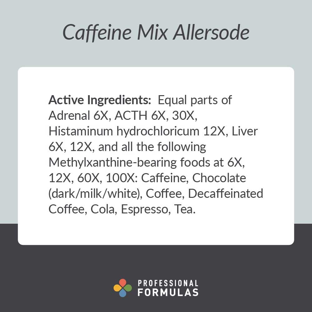 Professional Formulas Caffeine Mix Allersode Ingredients