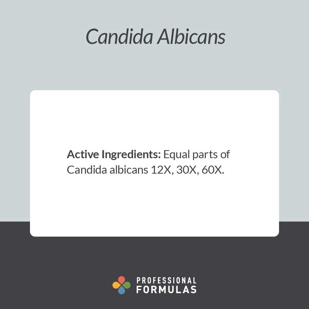 Professional Formulas Candida Albicans Ingredients