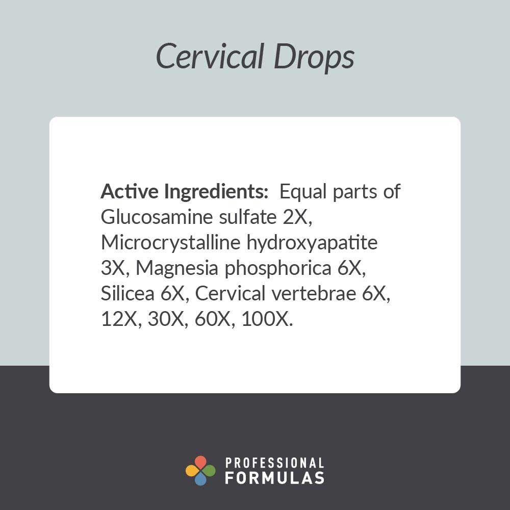 Professional Formulas Cervical Drops Ingredients