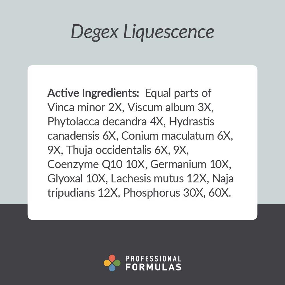 Professional Formulas Degex Liquescence Ingredients