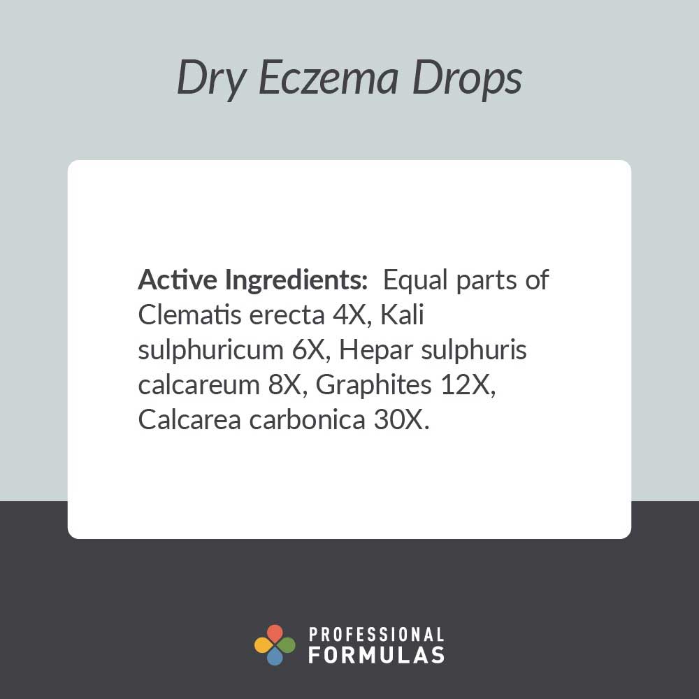 Professional Formulas Dry Eczema Drops Ingredients