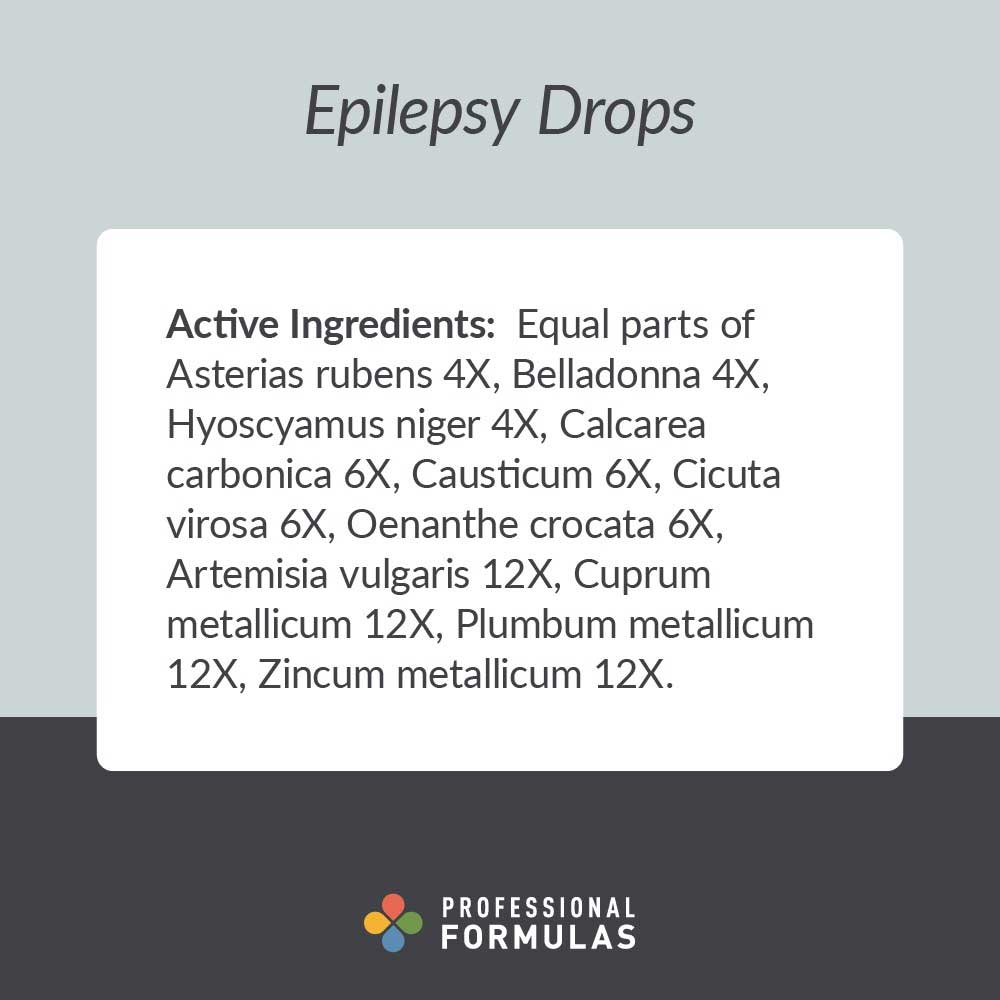 Professional Formulas Epilepsy Drops Ingredients
