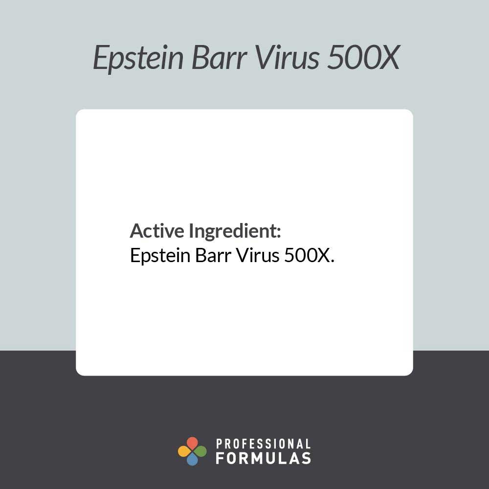 Professional Formulas Epstein Barr Virus 500X Ingredients